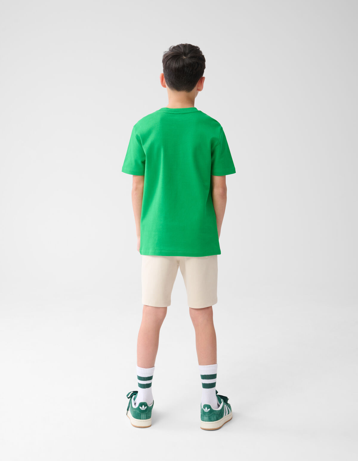 Tekst T-shirt Groen SHOEBY BOYS