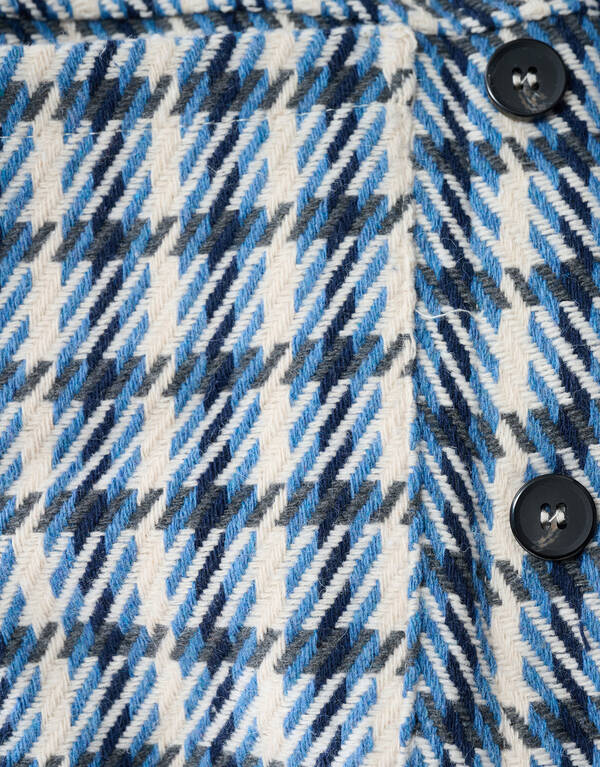 Ruiten Overshirt Blauw SHOEBY MEN