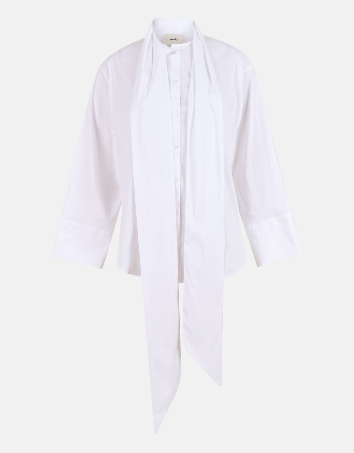 Bow Blouse Wit SHOEBY WOMEN