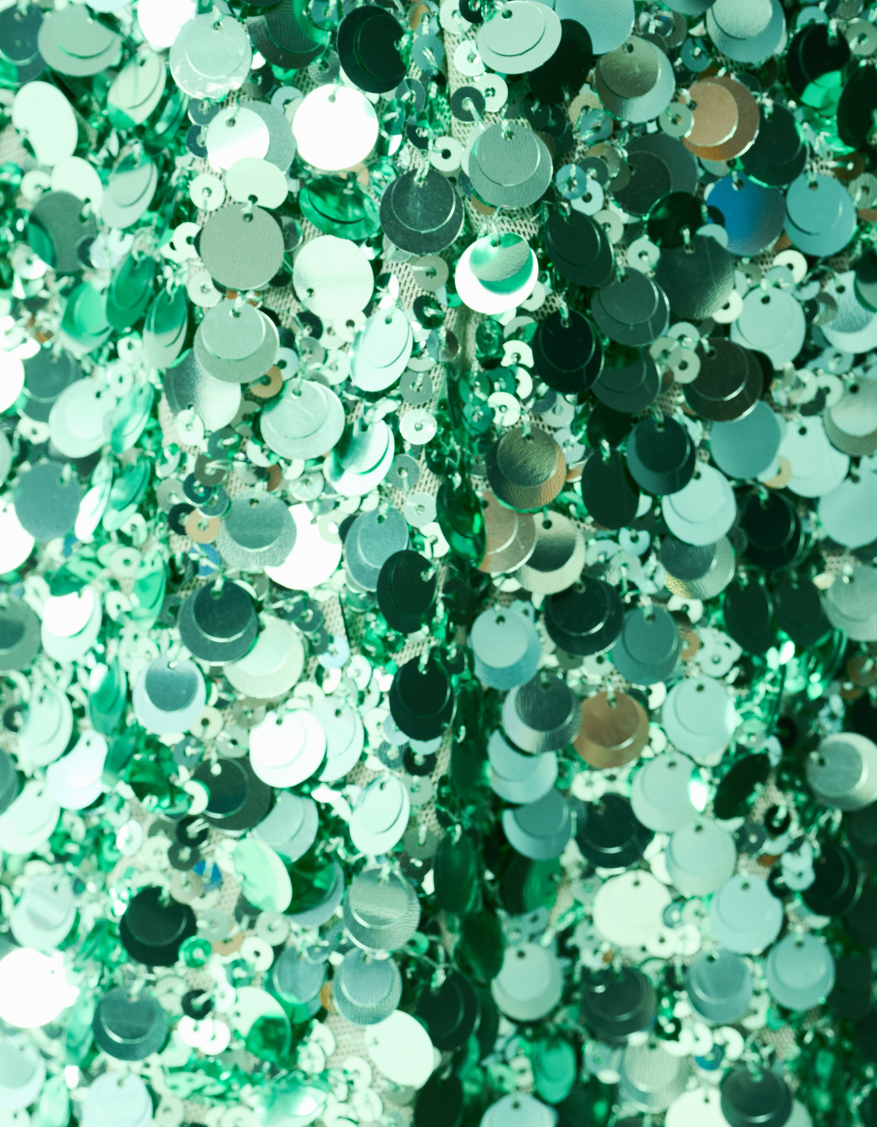 Sequin Mini Rok Groen By Lizzy SHOEBY WOMEN