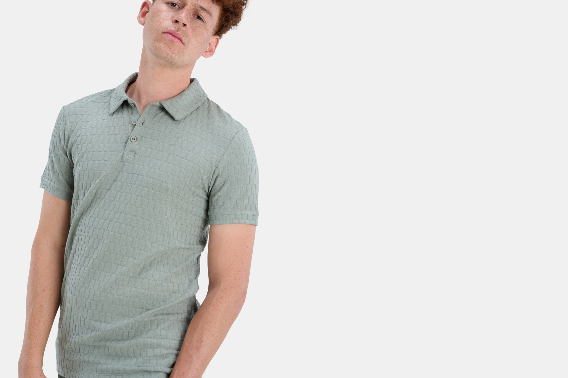 Rectangle Polo Shirt REFILL