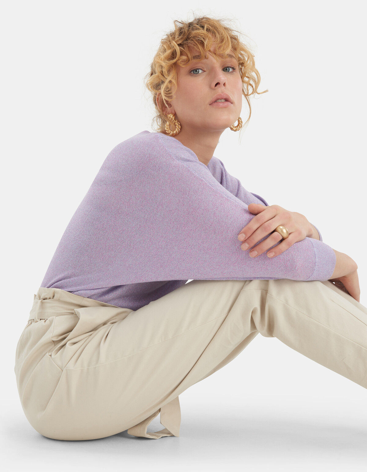 Glitter Batwing Trui EKSEPT