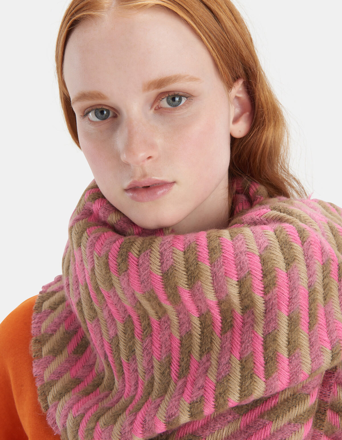 Pied De Poule Wintersjaal ACCESSOIRES SHOEBY
