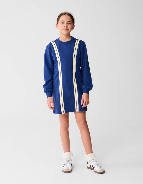 Sporty Sweat Jurk Donkerblauw SHOEBY GIRLS