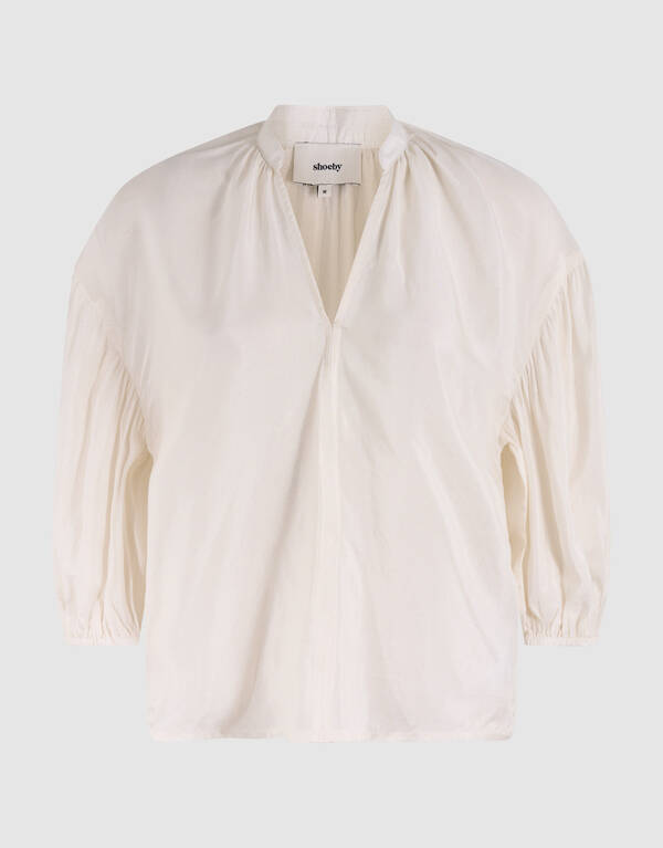 Shine Blouse Gebroken Wit SHOEBY WOMEN