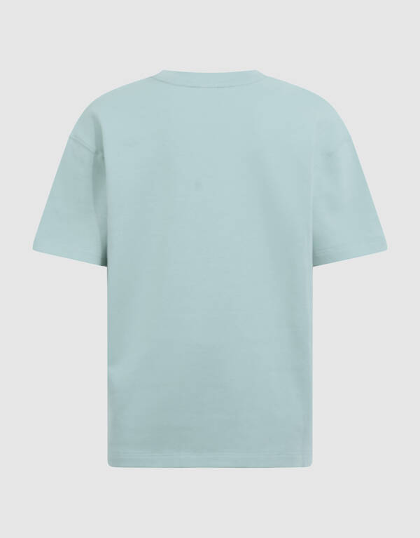 Basis Label T-Shirt Lichtgroen SHOEBY BOYS
