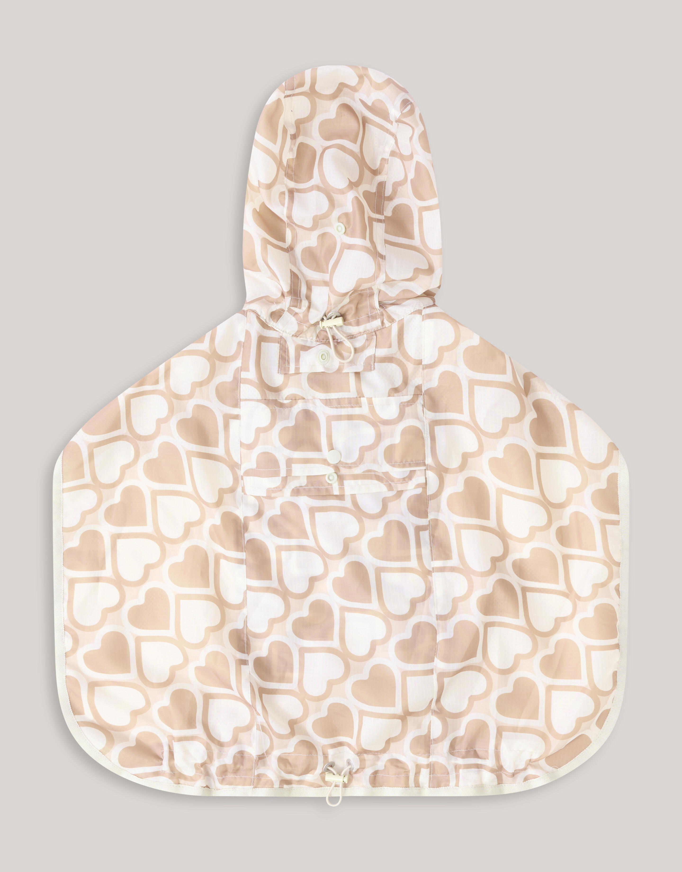 Printed Honden Regenjas Gebroken Wit SHOEBY ACCESSOIRES