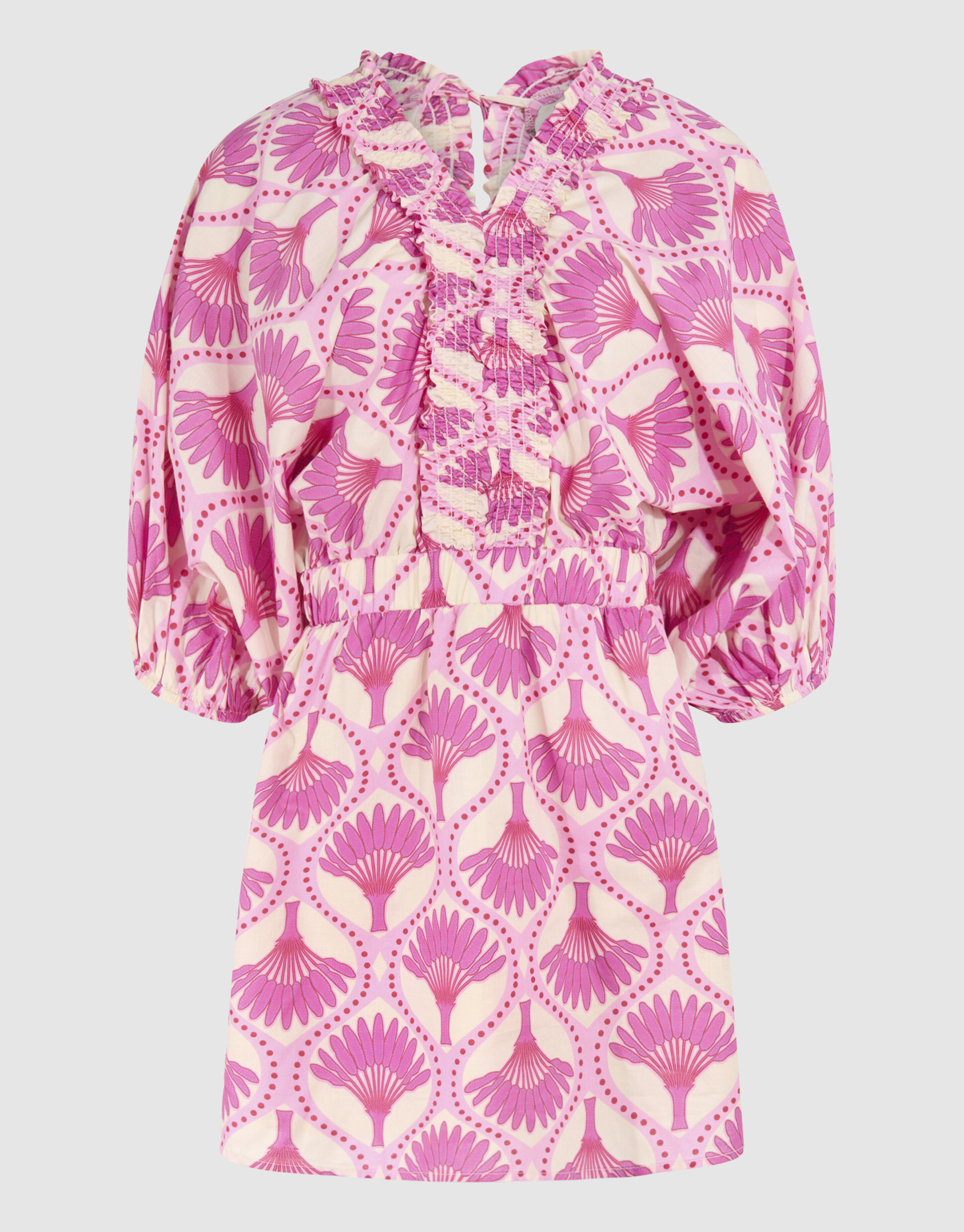 Printed Mini Jurk Roze SHOEBY WOMEN