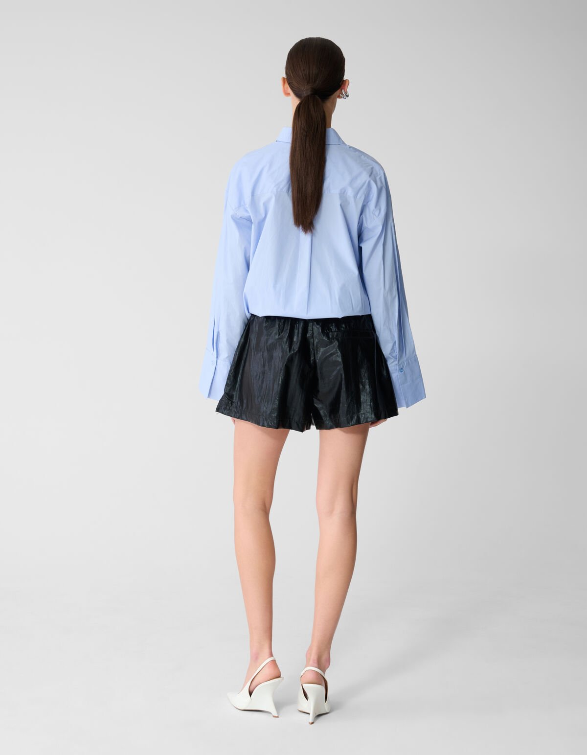 Shiny Short Zwart SHOEBY WOMEN