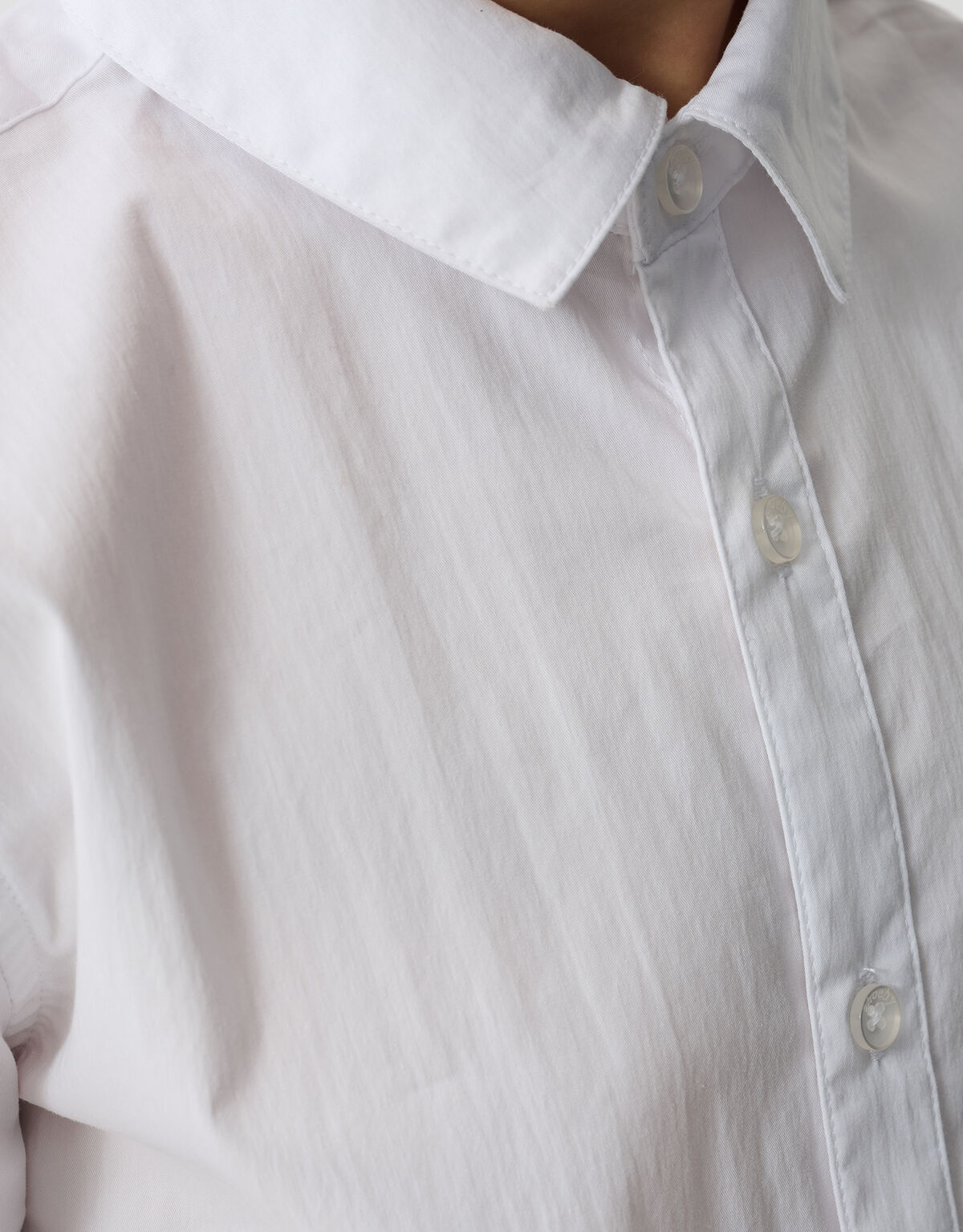 Basis Overhemd Wit SHOEBY BOYS