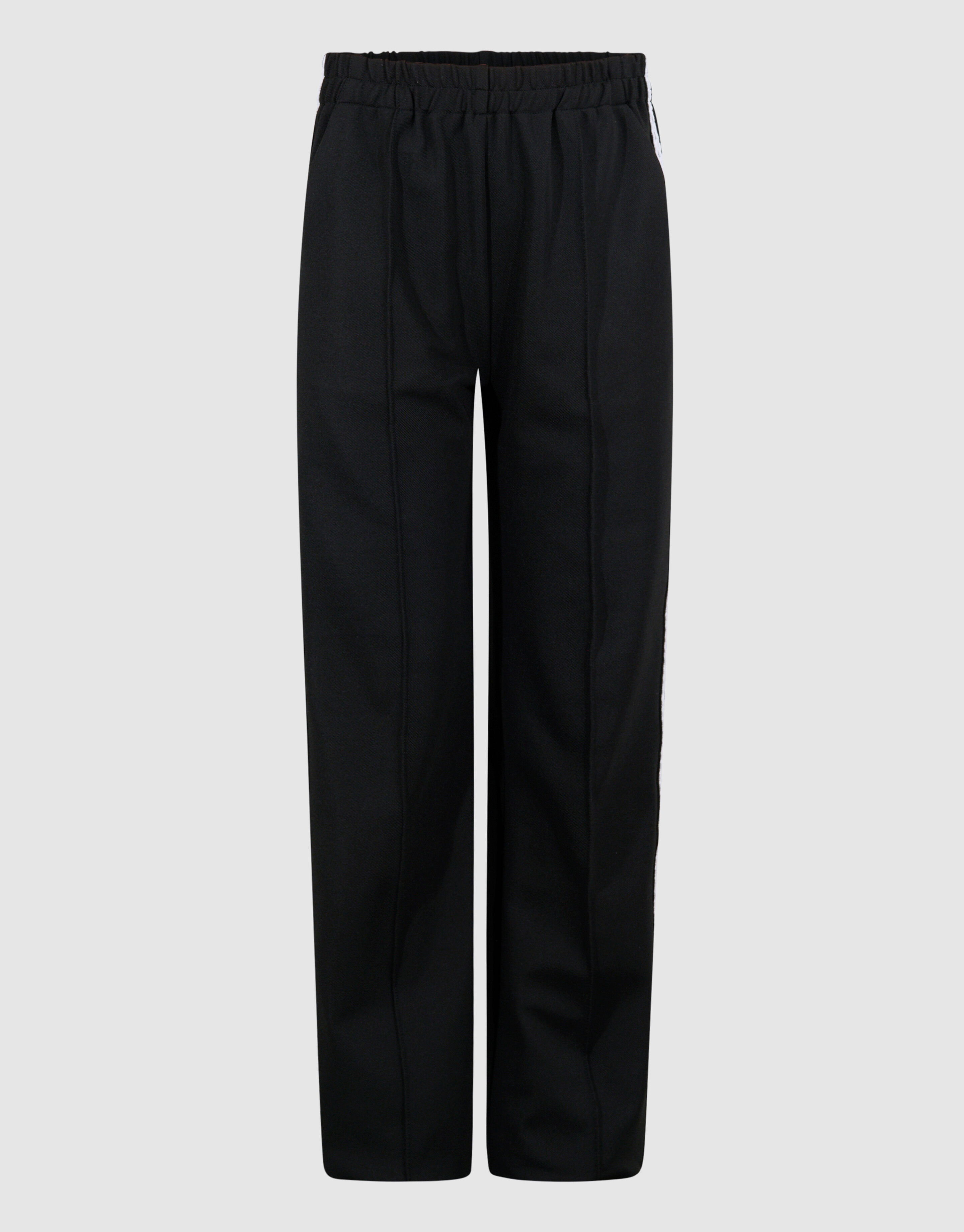 Sporty Wide Leg Broek Zwart SHOEBY GIRLS