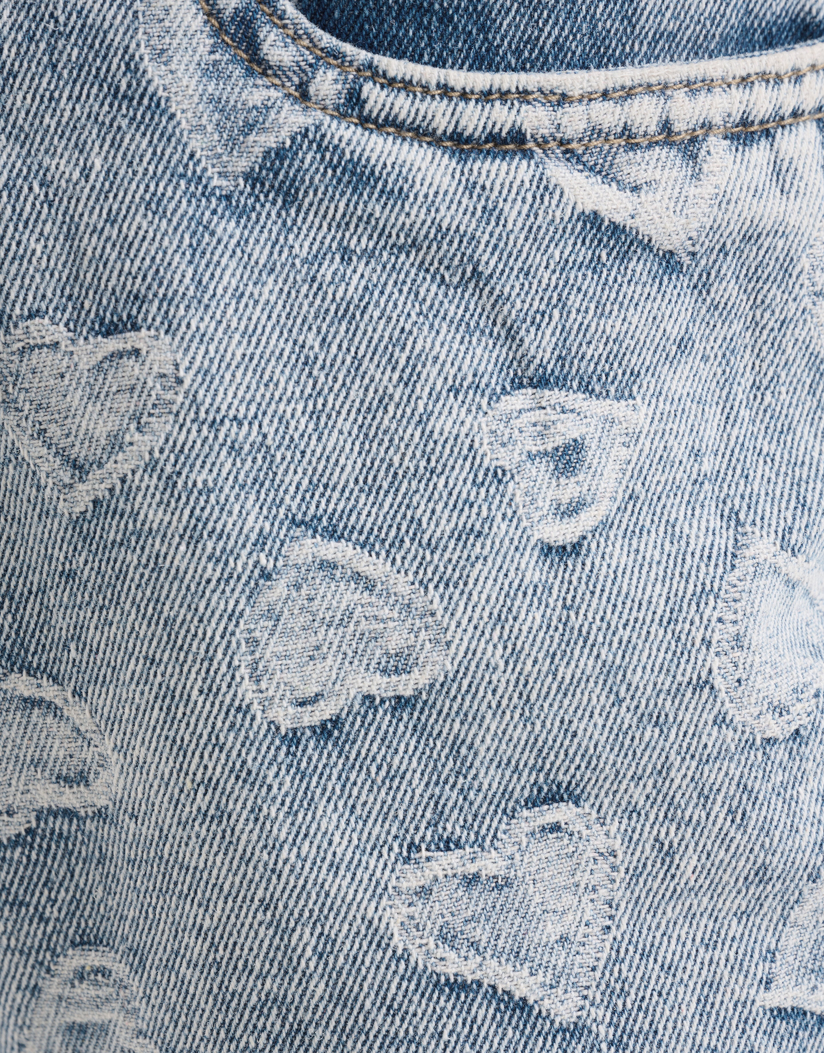 Jacquard Tapered Jeans Bleached SHOEBY GIRLS