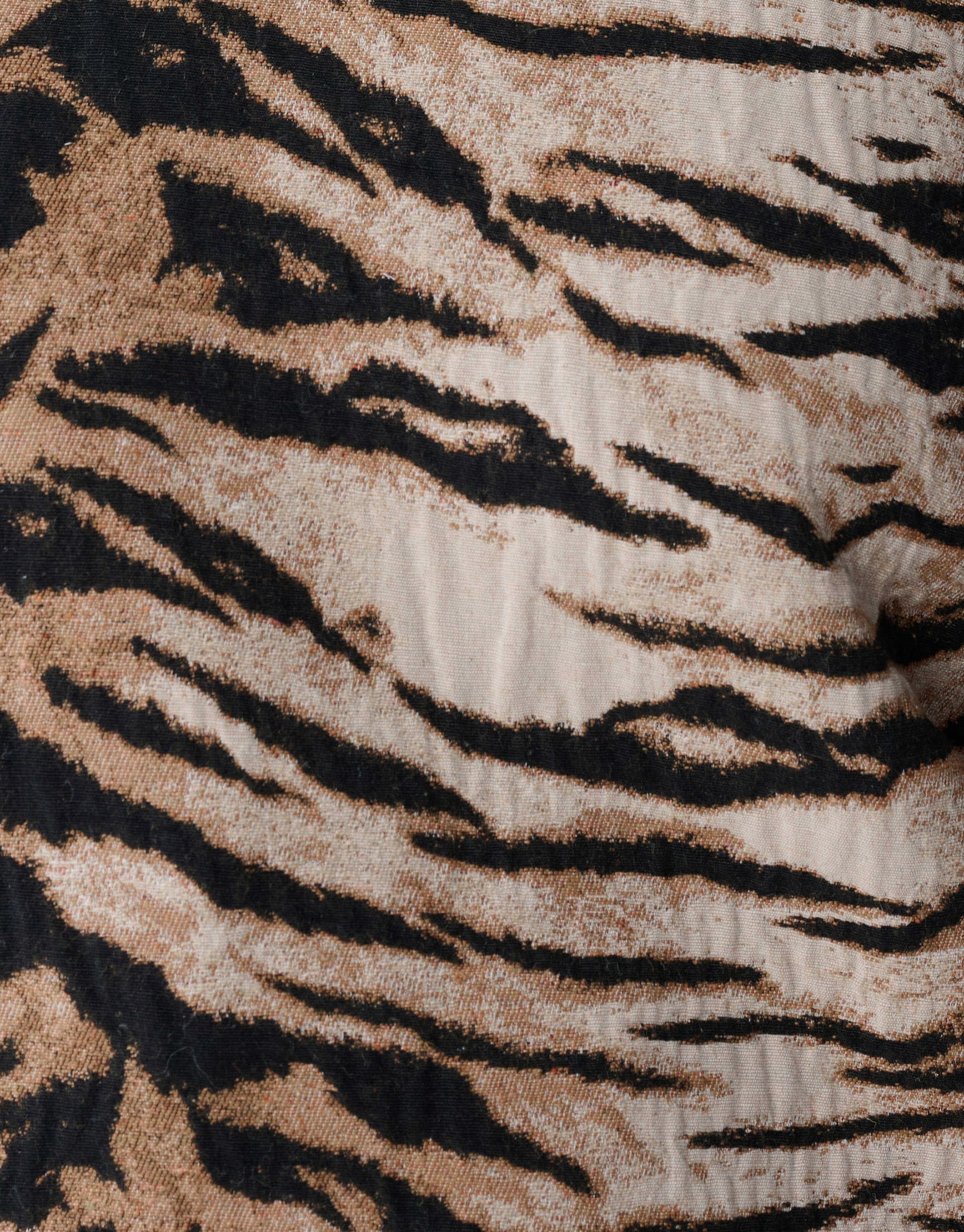 Jacquard Tiger Mini Jurk Lichtbruin SHOEBY WOMEN