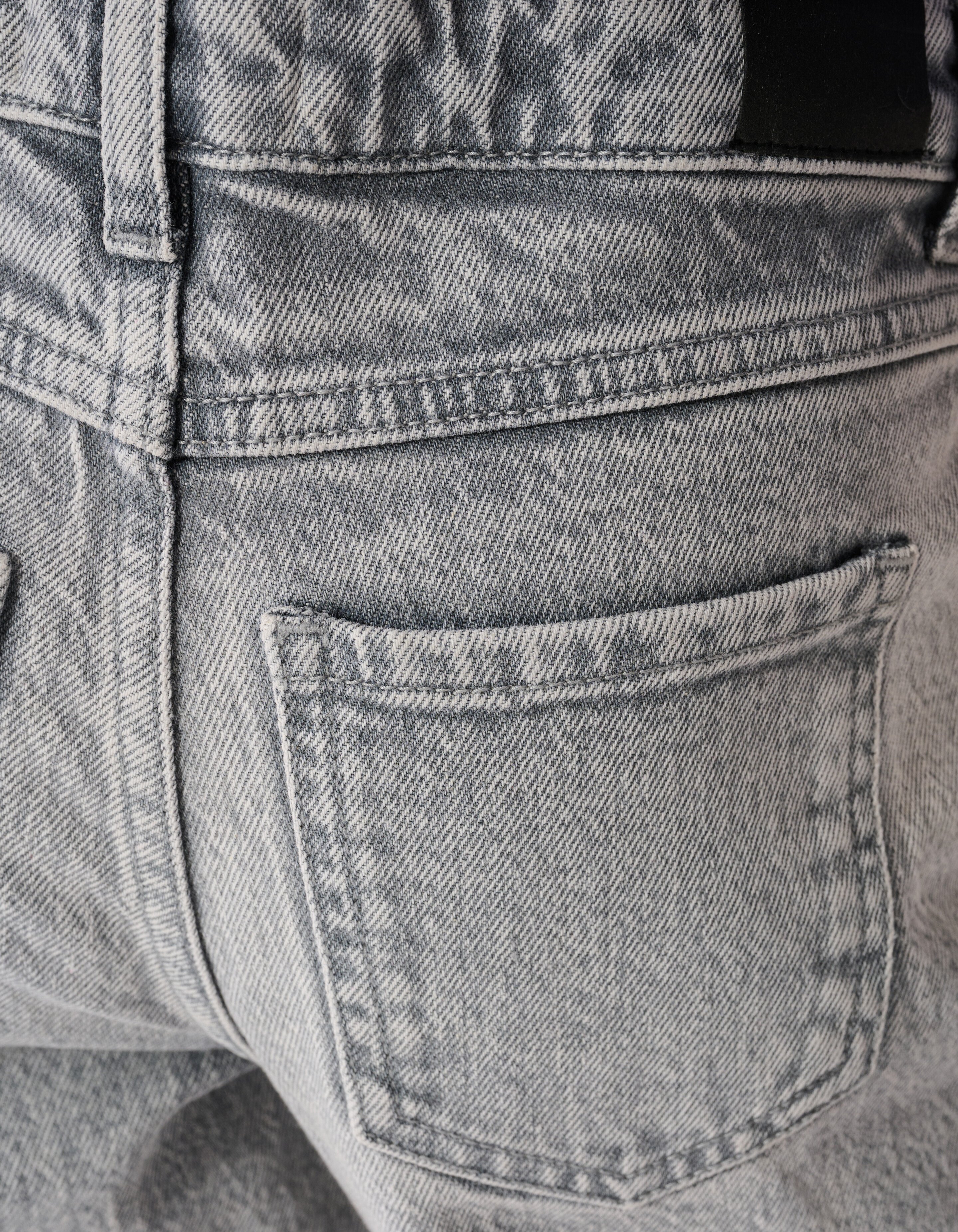 Wide Leg Jeans Grijs SHOEBY GIRLS