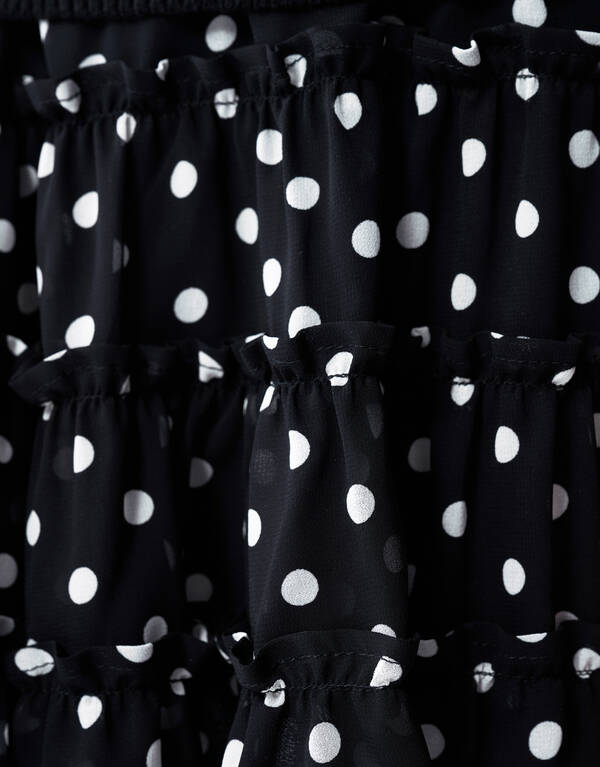 Stip Mini Rok Zwart SHOEBY GIRLS