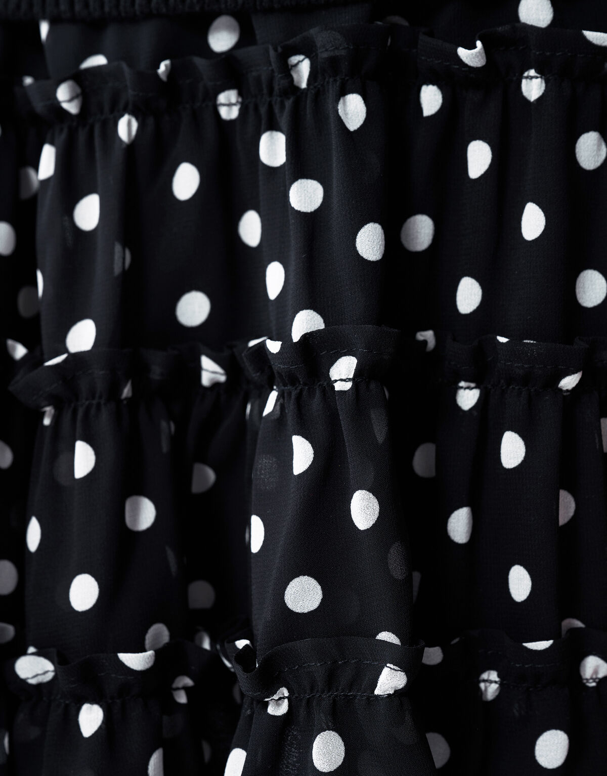 Stip Mini Rok Zwart SHOEBY GIRLS