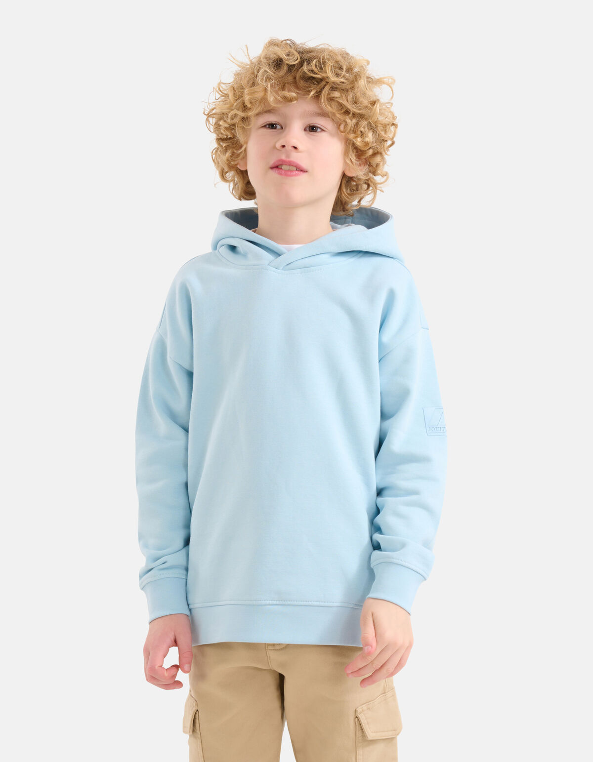 Basis Hoodie Lichtblauw SHOEBY BOYS