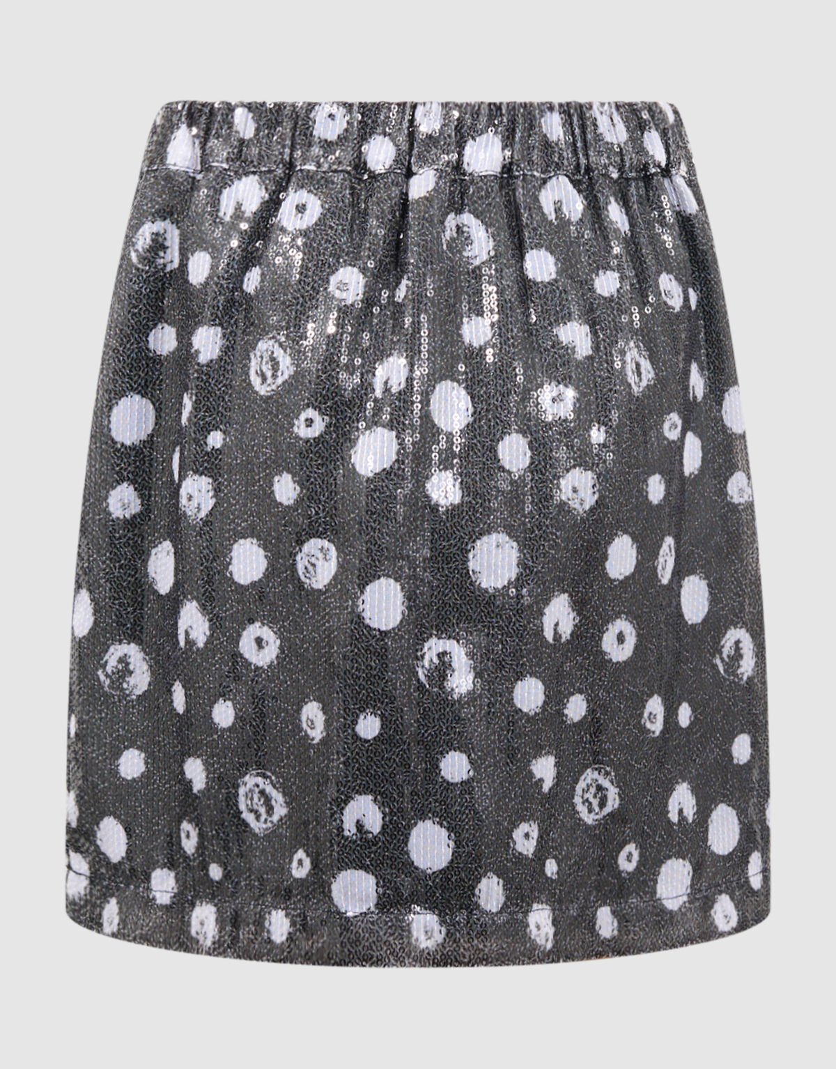 Polkadot Sequin Rok Zwart SHOEBY GIRLS