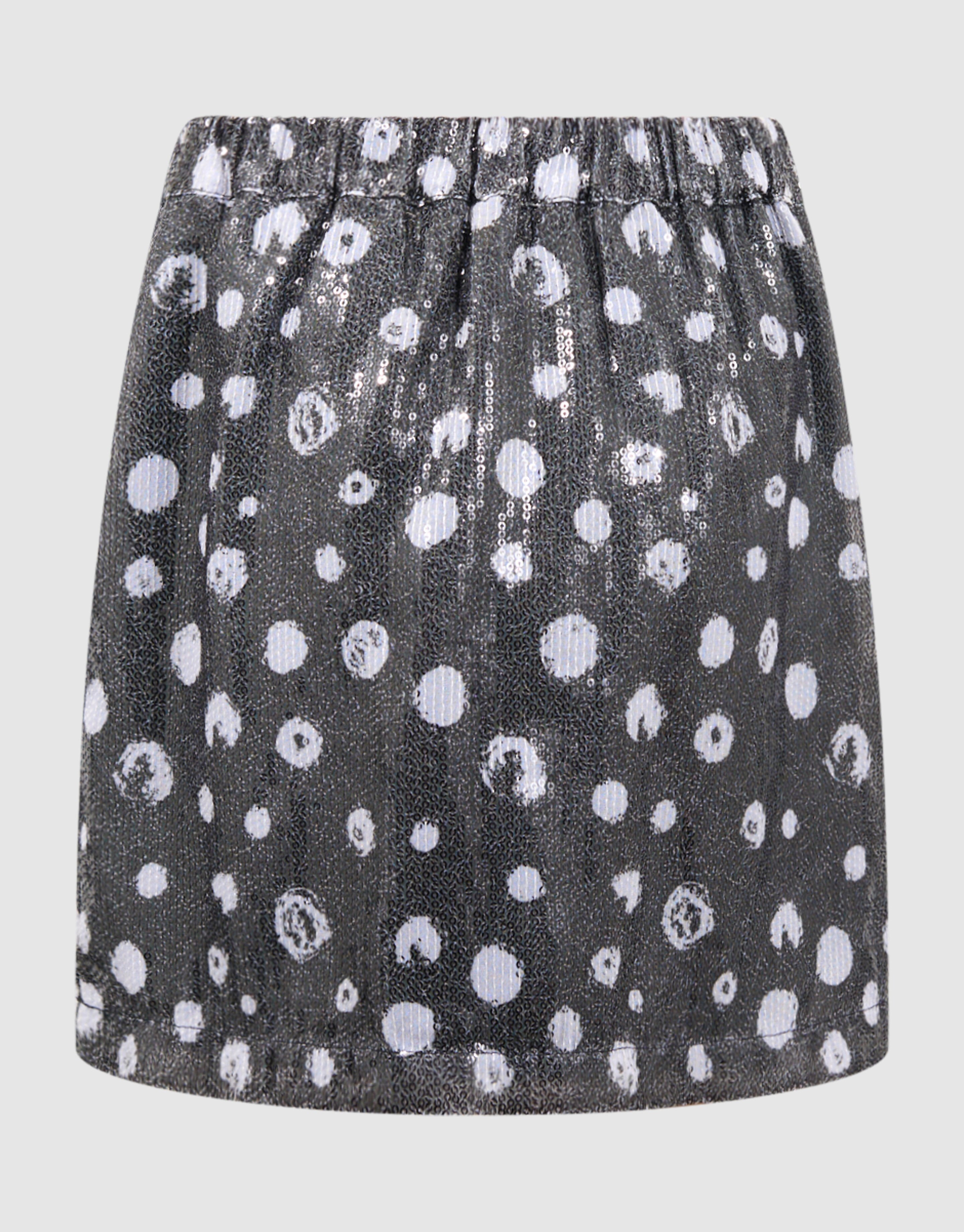 Polkadot Sequin Rok Zwart SHOEBY GIRLS