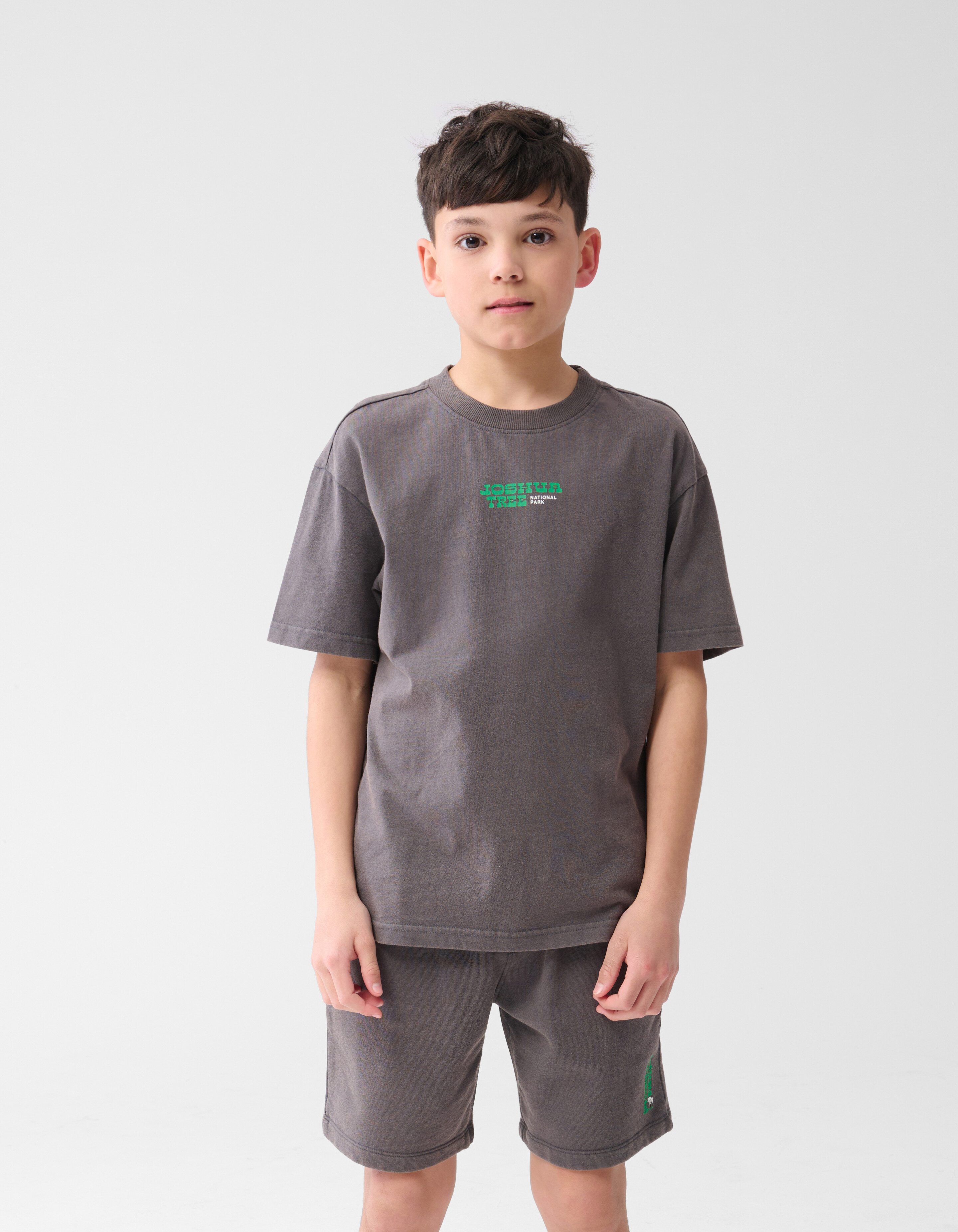 Park Artwork T-shirt Donkergrijs SHOEBY BOYS