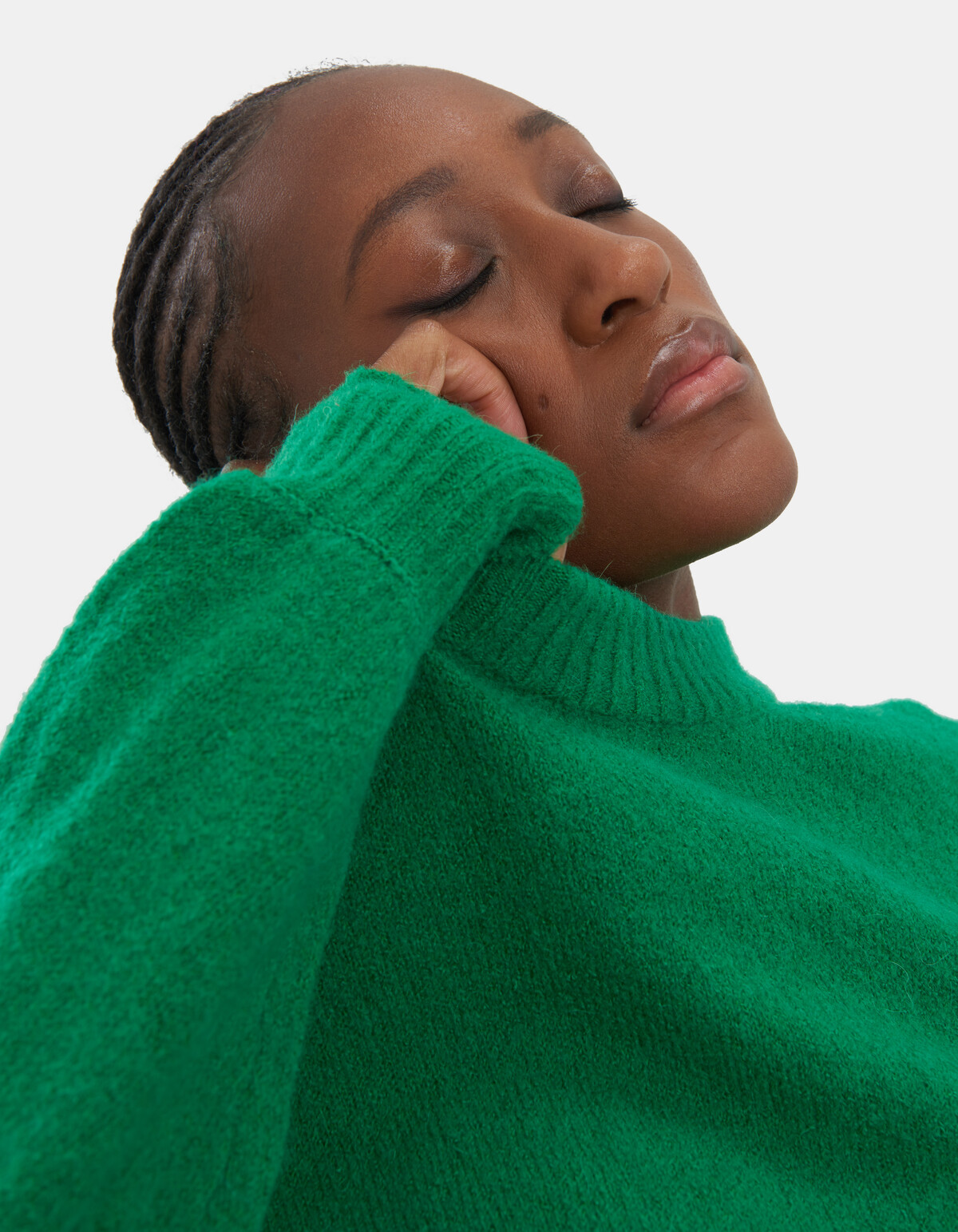 Plain Knit Pullover