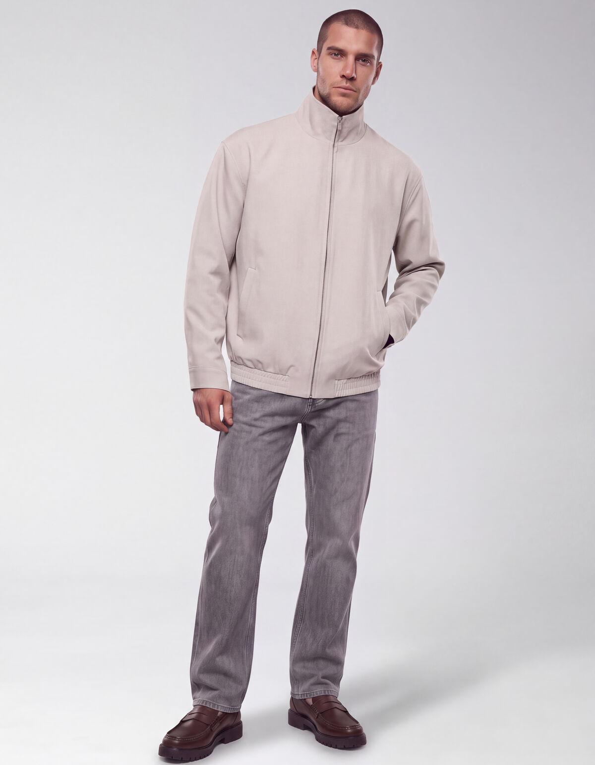 Funnel Neck Jack Zand SHOEBY MEN