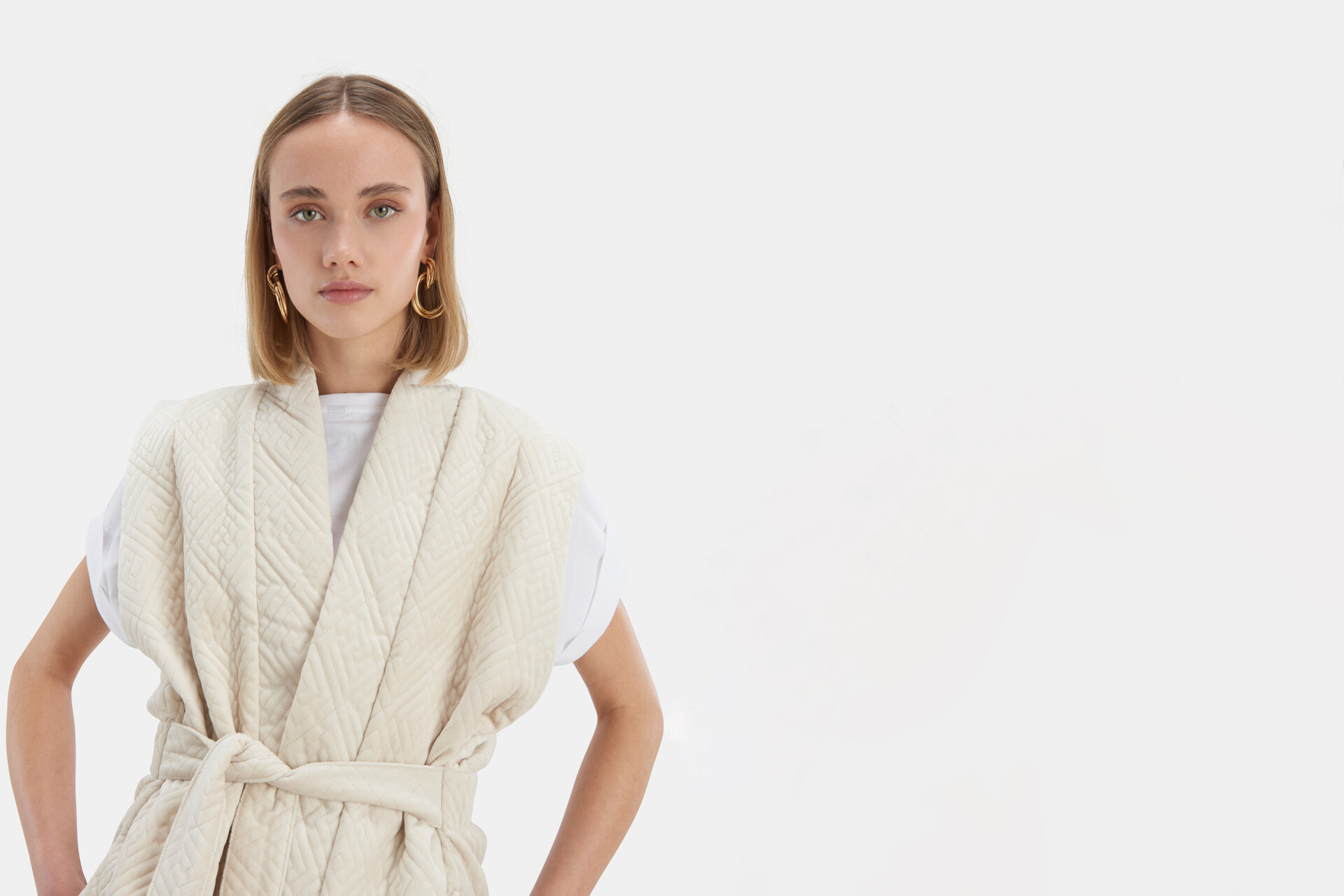 Velvet Quilt Gilet EKSEPT