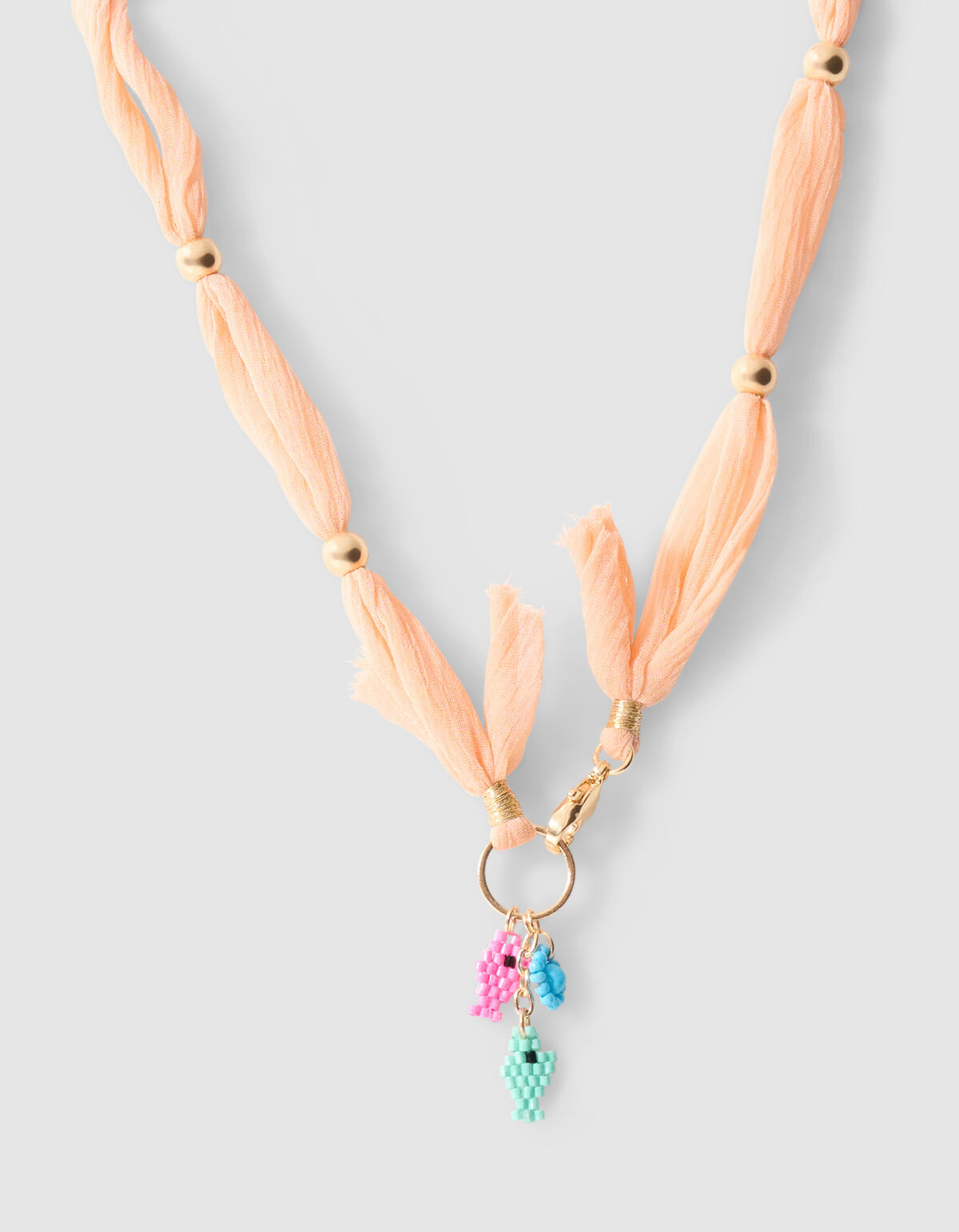 Charm Scarf Ketting Lichtroranje SHOEBY GIRLS