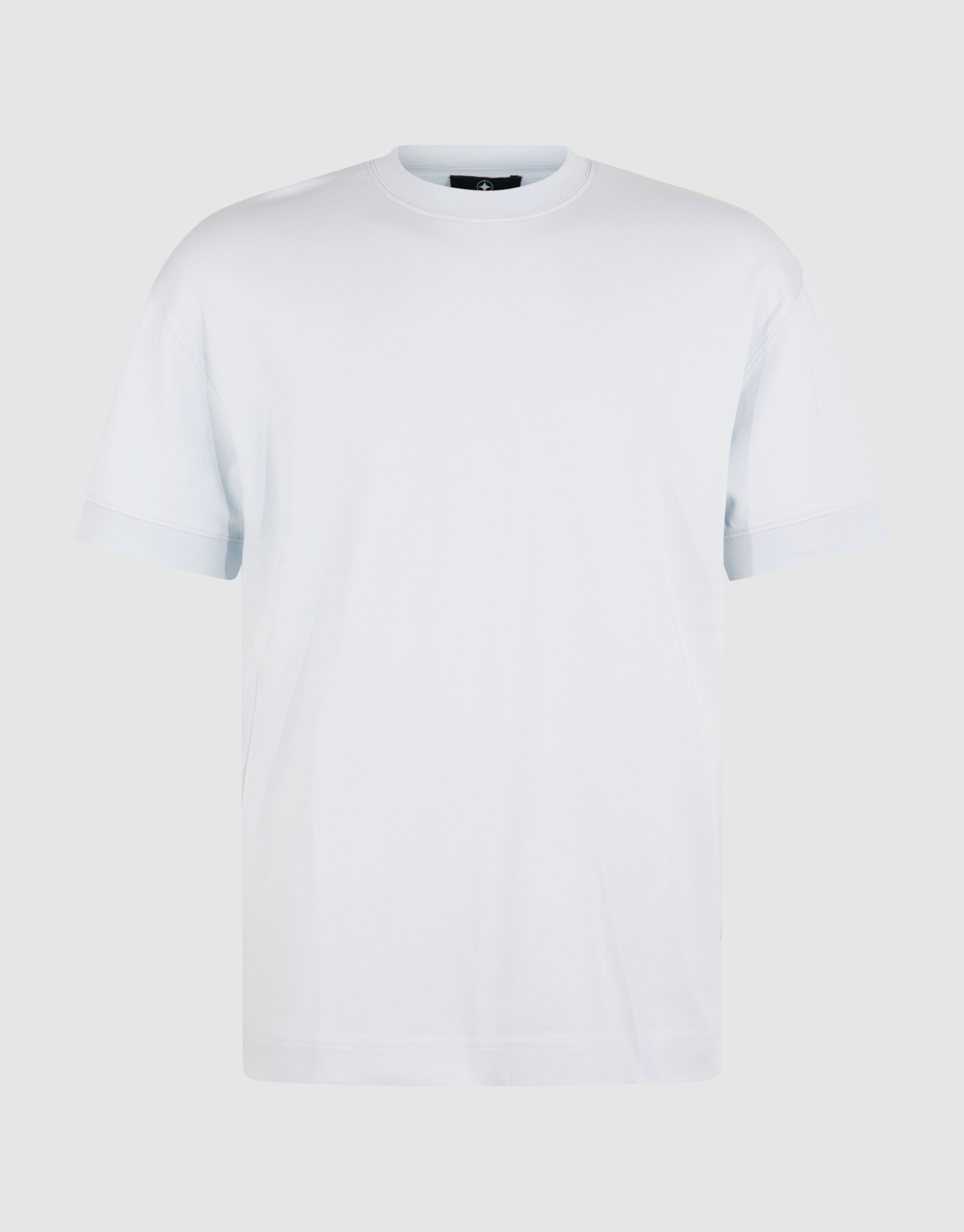 Cuffed Logo T-shirt Lichtblauw SHOEBY MEN