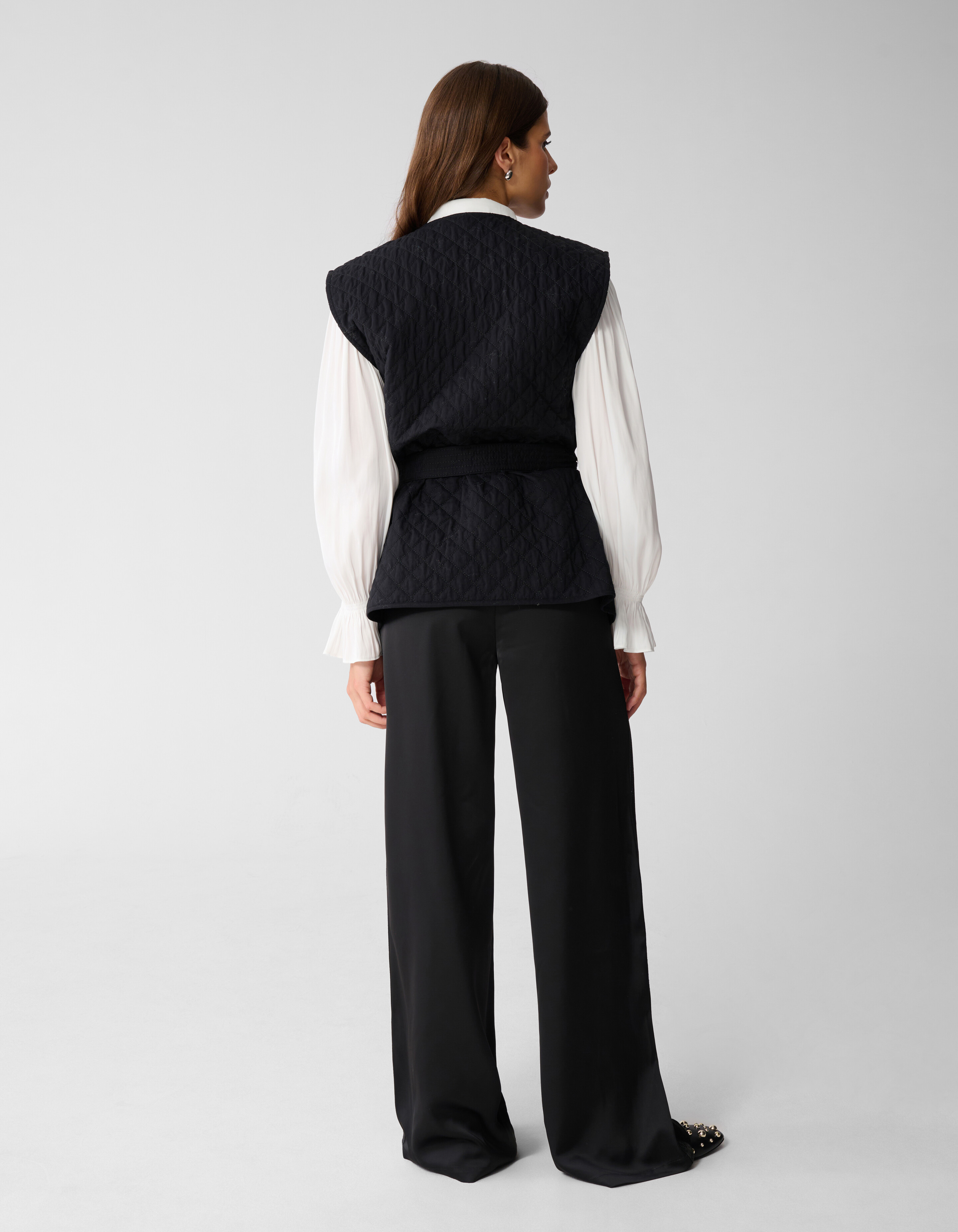 Quilted Gilet Zwart By Mieke SHOEBY WOMEN