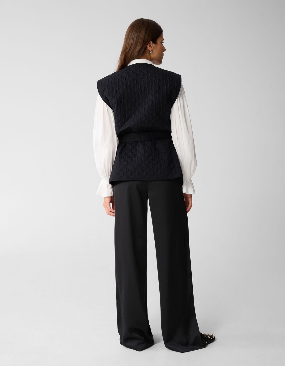 Quilted Gilet Zwart By Mieke SHOEBY WOMEN