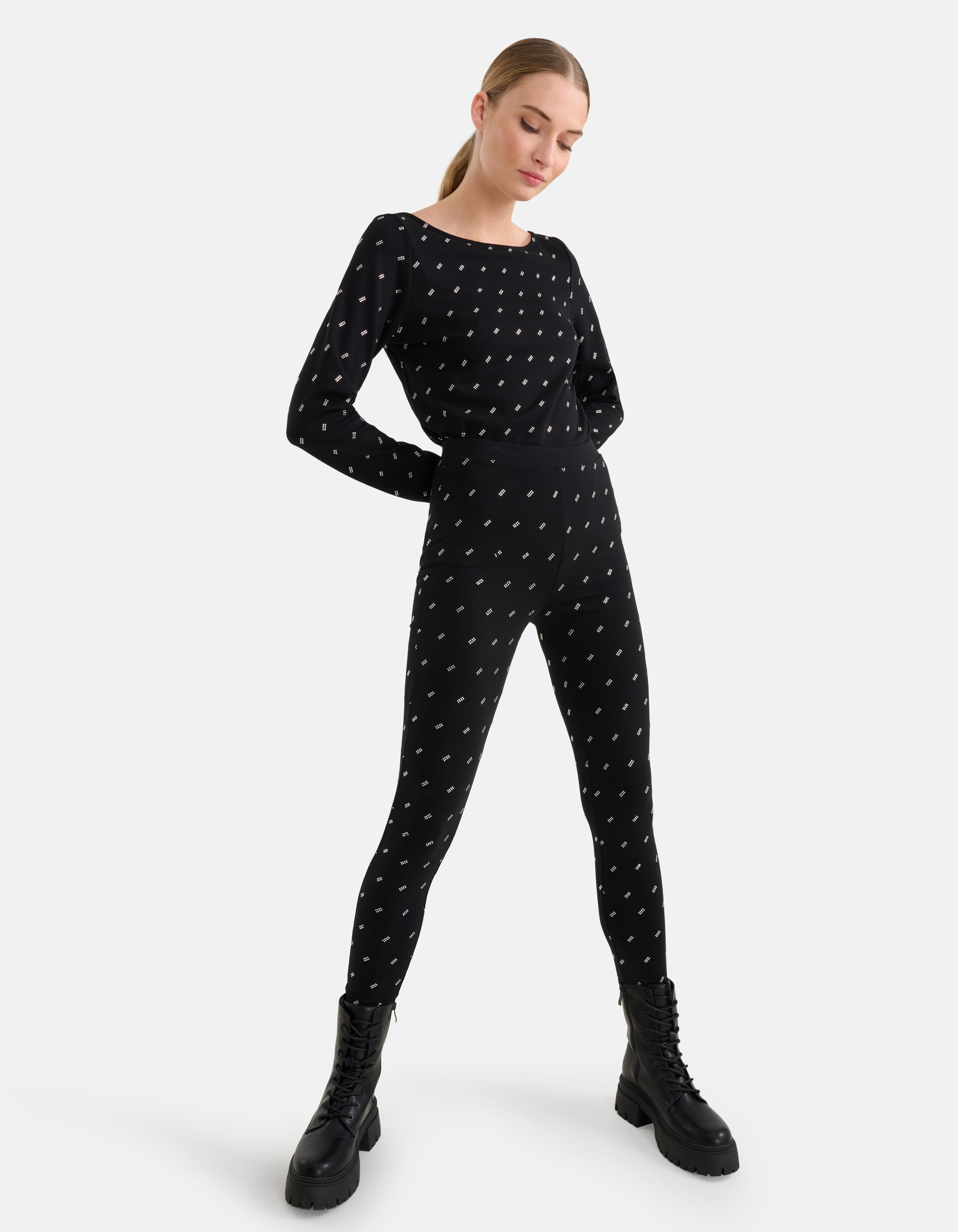 Strass Legging Zwart By Mieke SHOEBY WOMEN