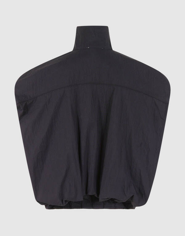 Oversized Balloon Fit Blouse Zwart SHOEBY WOMEN