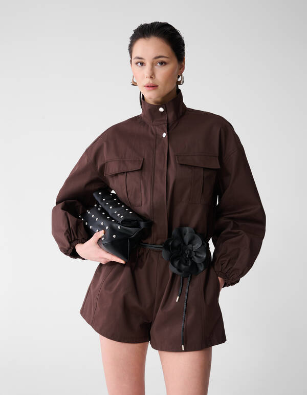 Sturdy Jumpsuit Donkerbruin SHOEBY WOMEN