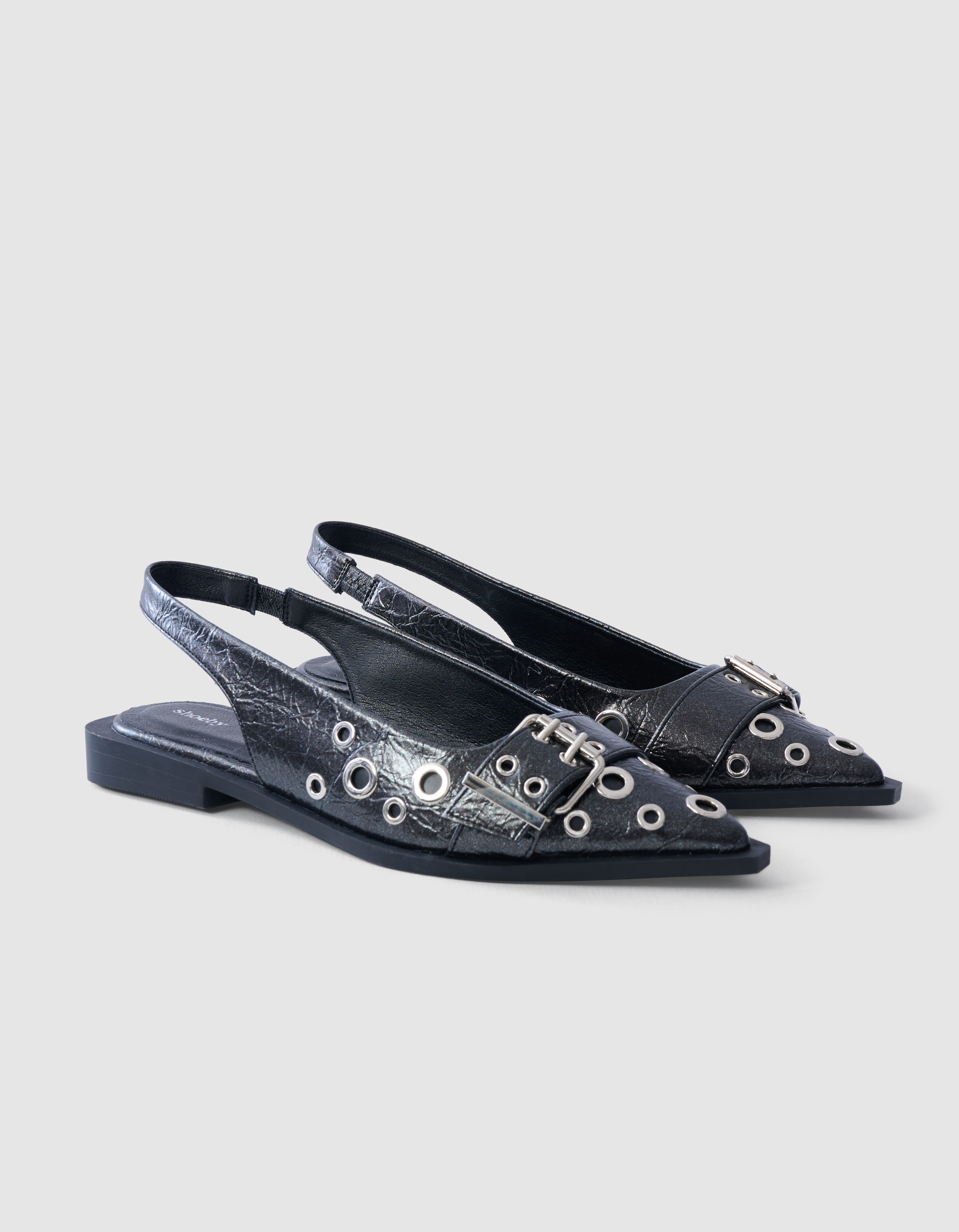 Gesp Slingback Zwart SHOEBY SHOES