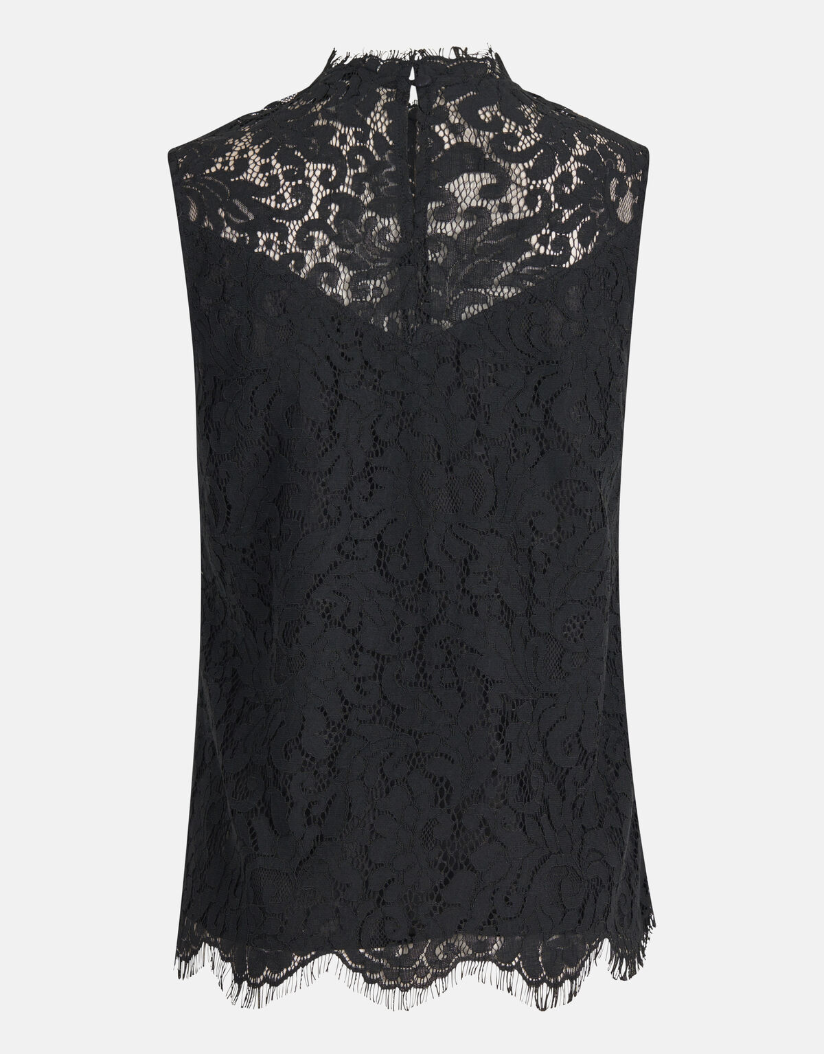 Kanten Top Zwart SHOEBY WOMEN