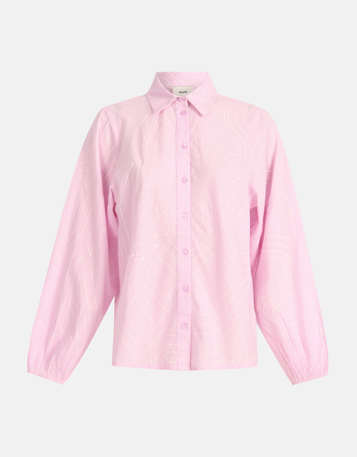 Embroidery Blouse Lichtroze SHOEBY WOMEN