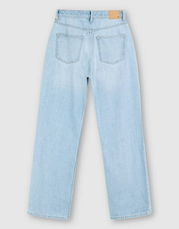 Soft Wide Leg Fit Jeans Bleached SHOEBY WOMEN