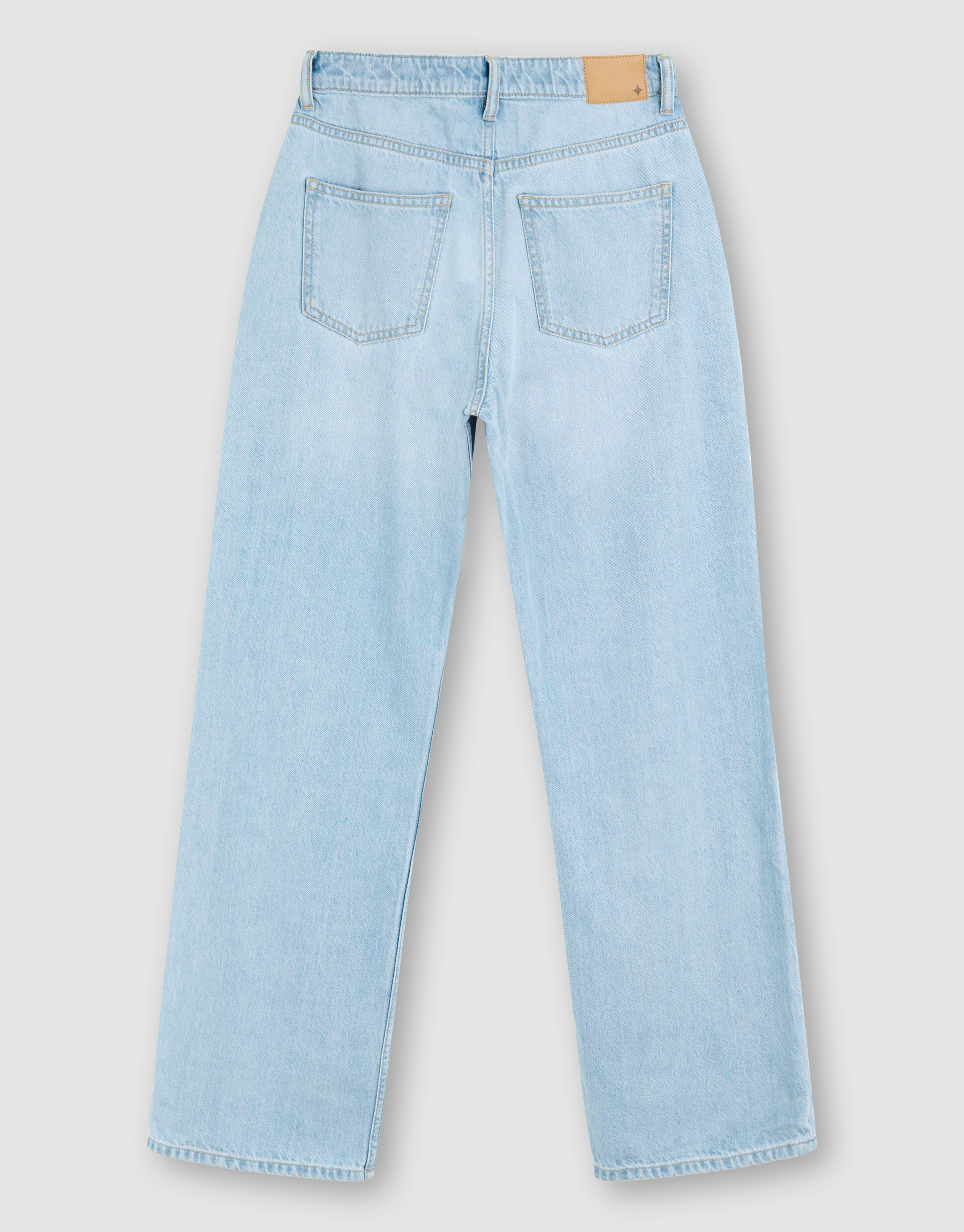 Soft Wide Leg Fit Jeans Bleached SHOEBY WOMEN