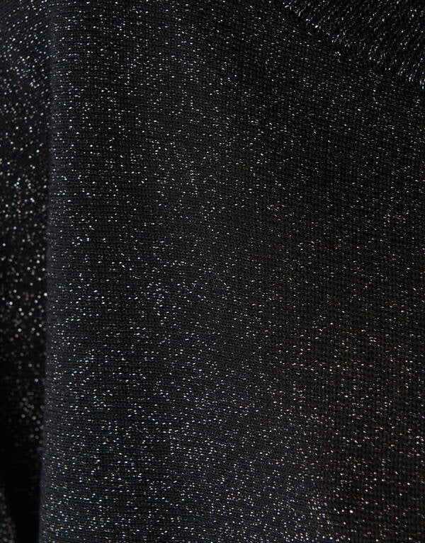Glitter Vleermuis Trui Zwart SHOEBY WOMEN