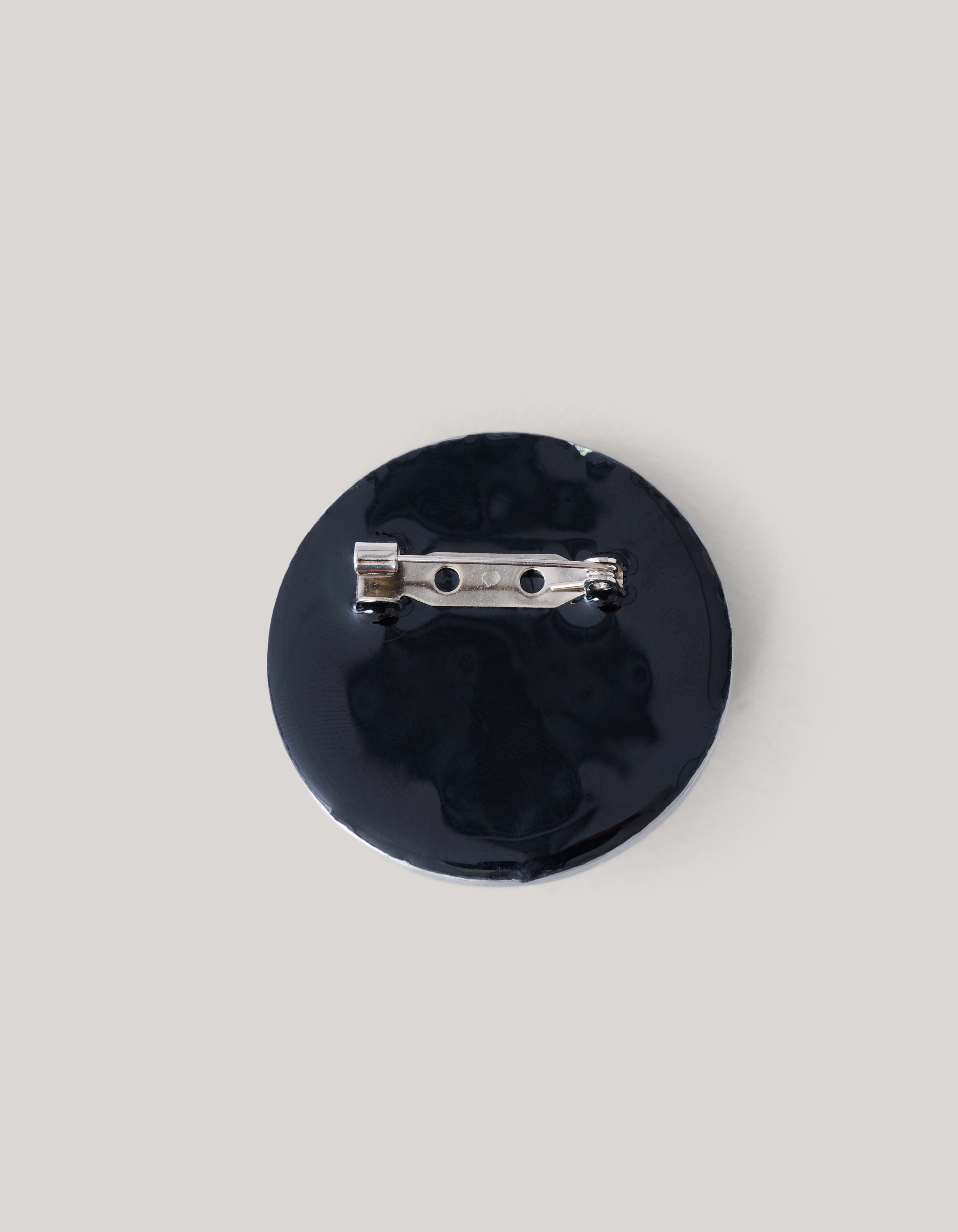 Button Broche Groen/Zilver By Mieke SHOEBY ACCESSOIRES