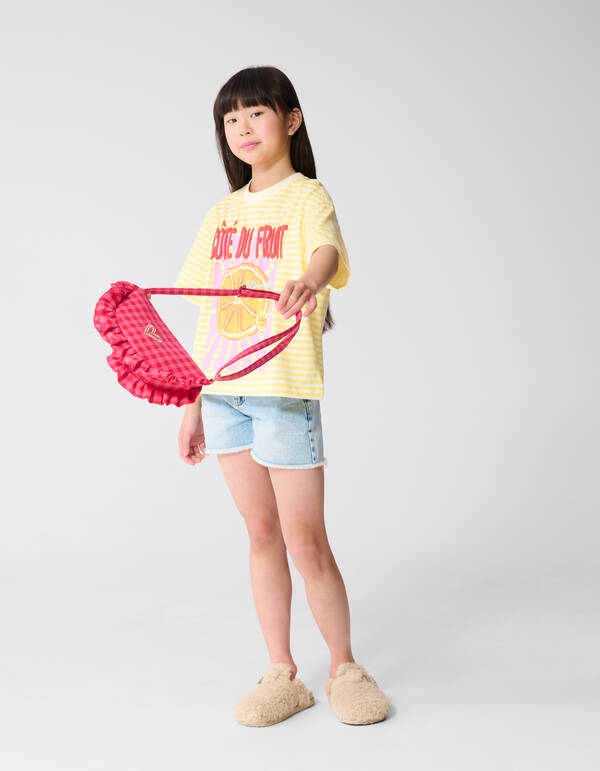 Basis Denim Short Blauw SHOEBY GIRLS