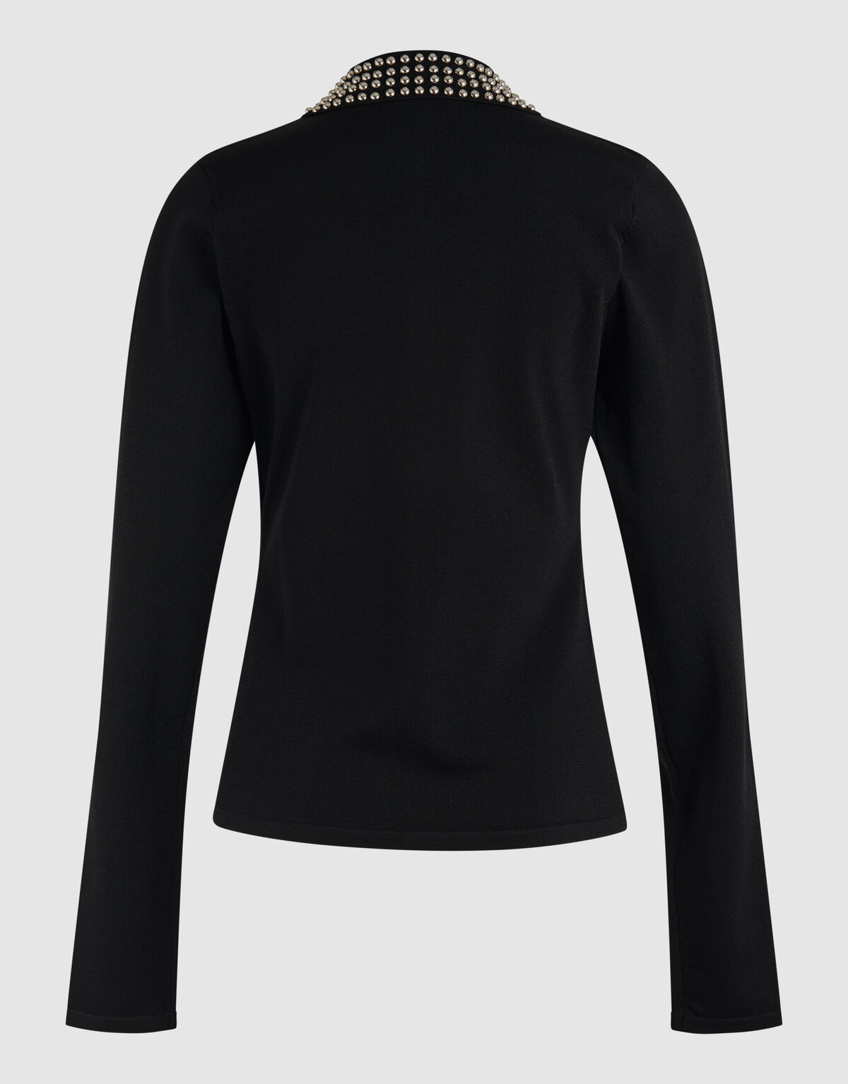 Strass Knit Polo Zwart SHOEBY WOMEN