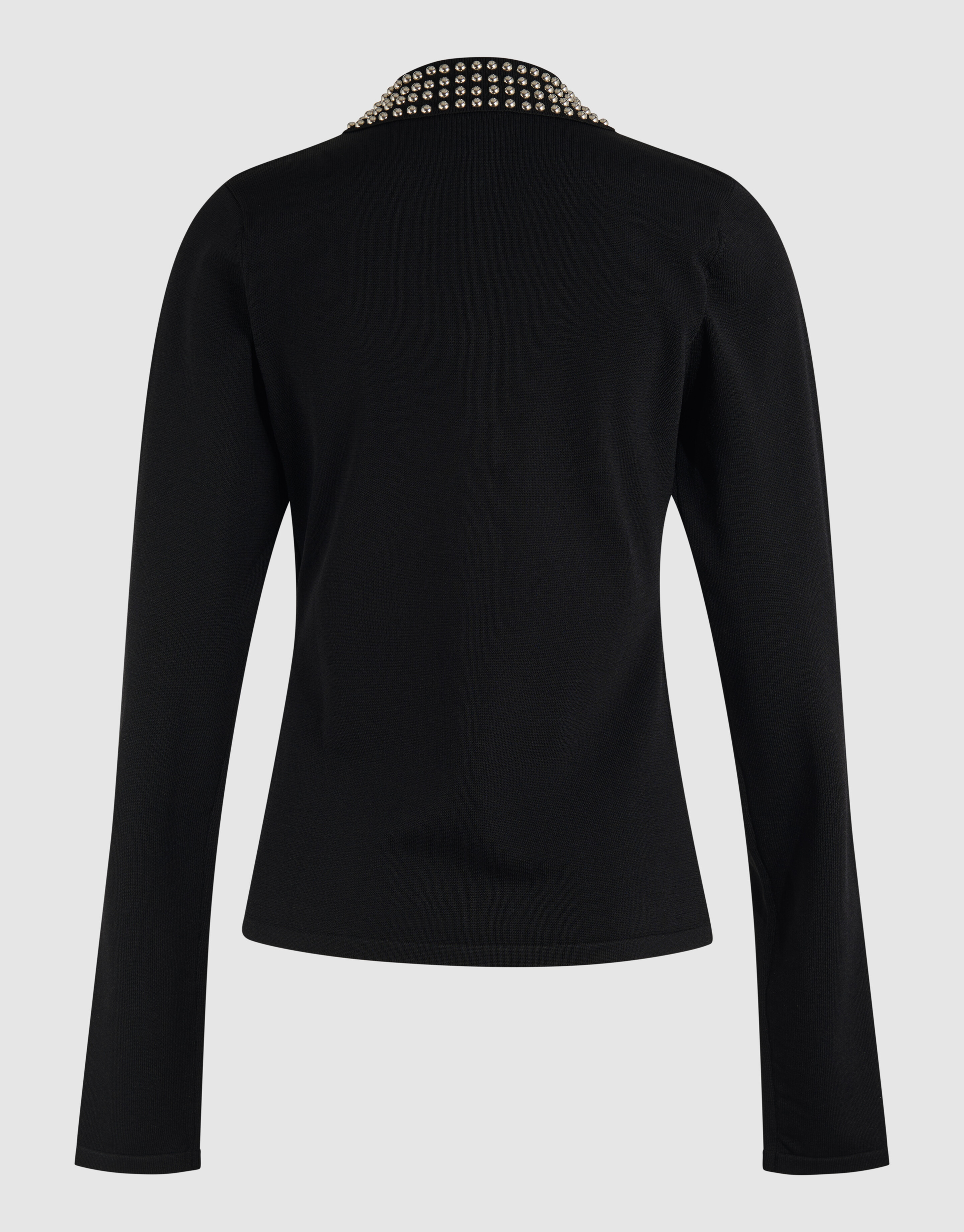 Strass Knit Polo Zwart SHOEBY WOMEN