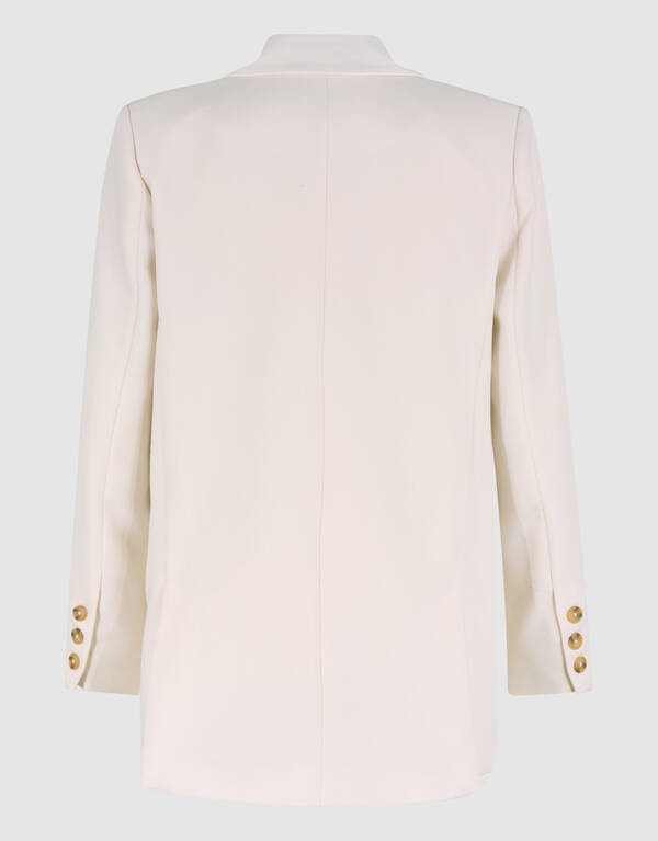 Oversized Blazer Gebroken Wit SHOEBY WOMEN