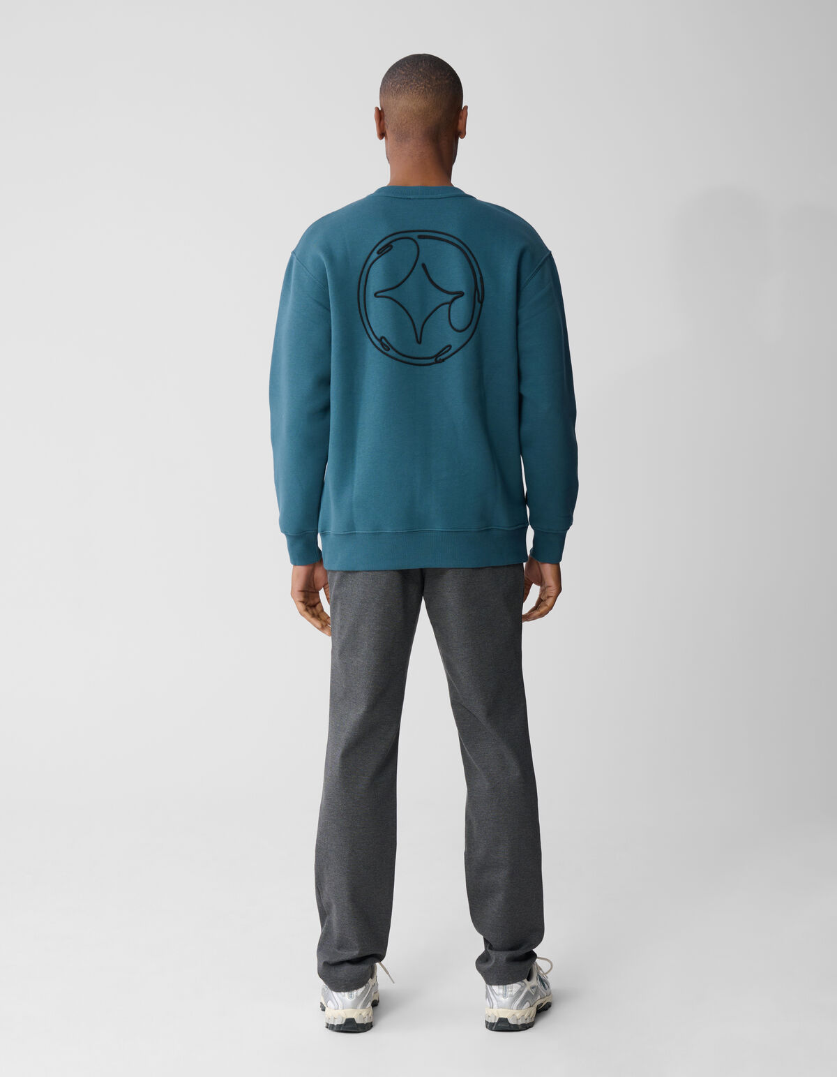 Tricot Broek Grijs SHOEBY MEN