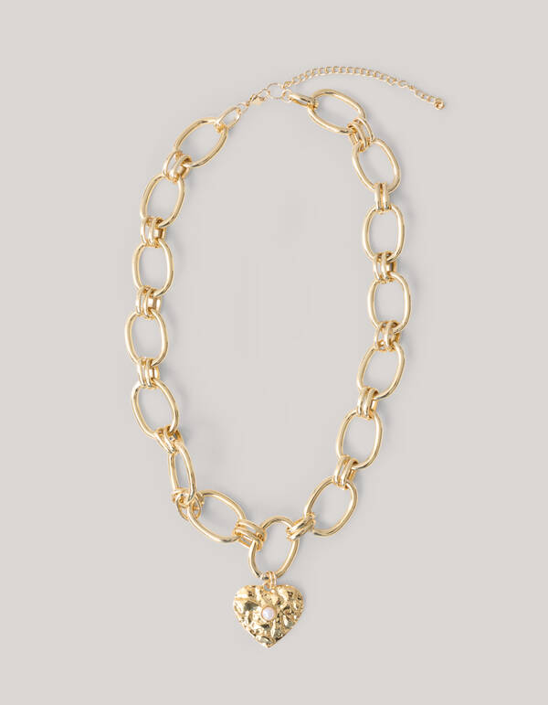 Heart Ketting Goud SHOEBY ACCESSOIRES