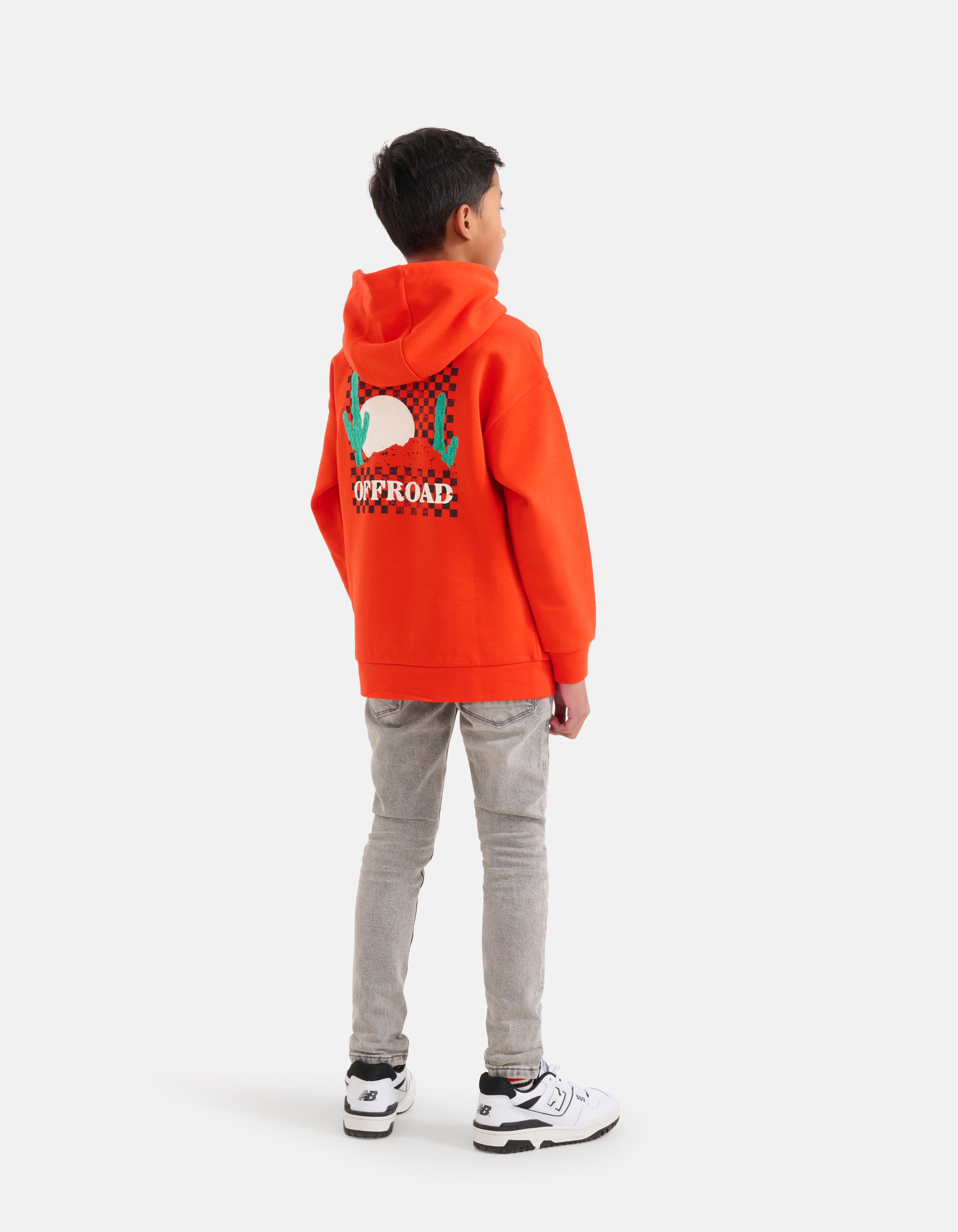 Artwork Hoodie Rood SHOEBY BOYS