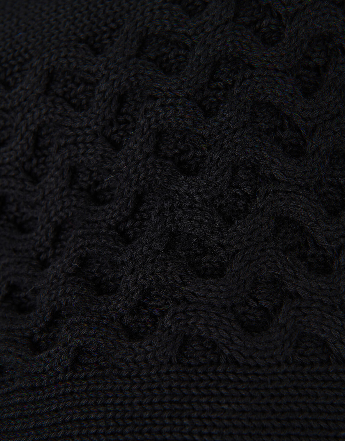 Cropped Cable Knit SHOEBY WOMEN