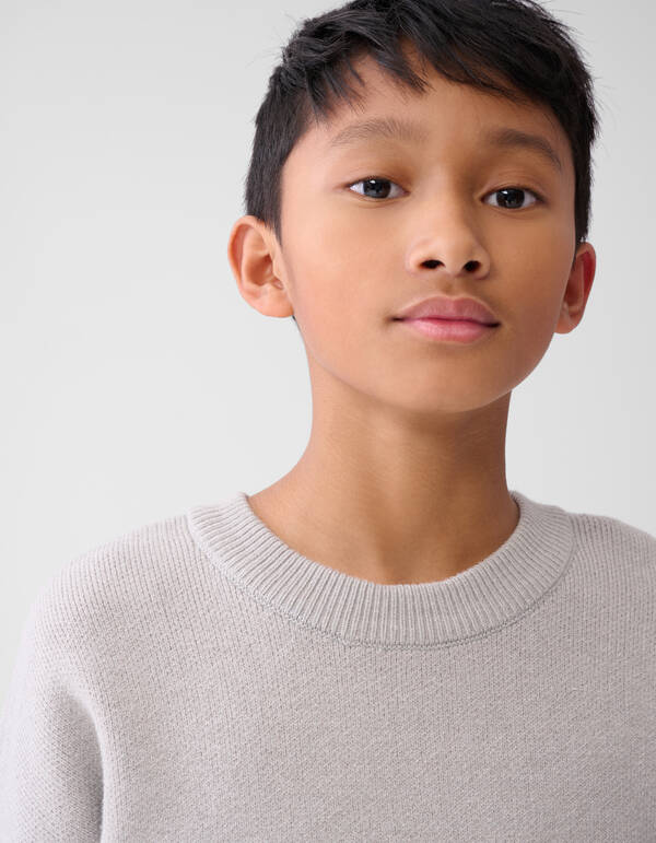 Tekst Trui Grijs SHOEBY BOYS